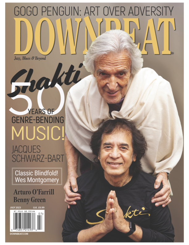 DownBeat Cover July 2023