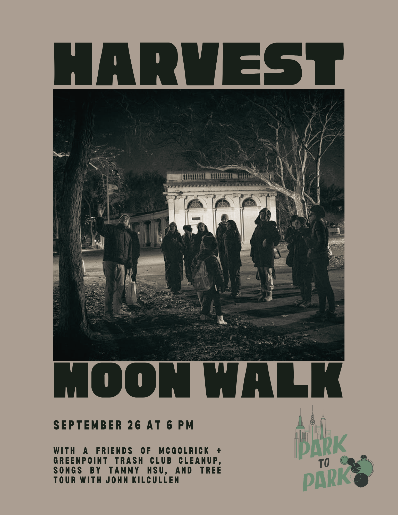 Park to Park Series: Harvest Moon Walk