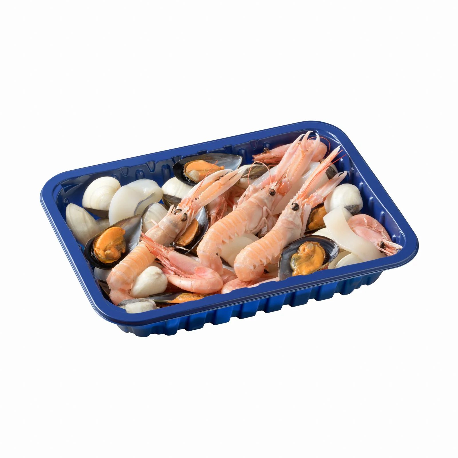 Bandeja Silomar 450 g preparado para paella, fotografía de packaging y presentación comercial.