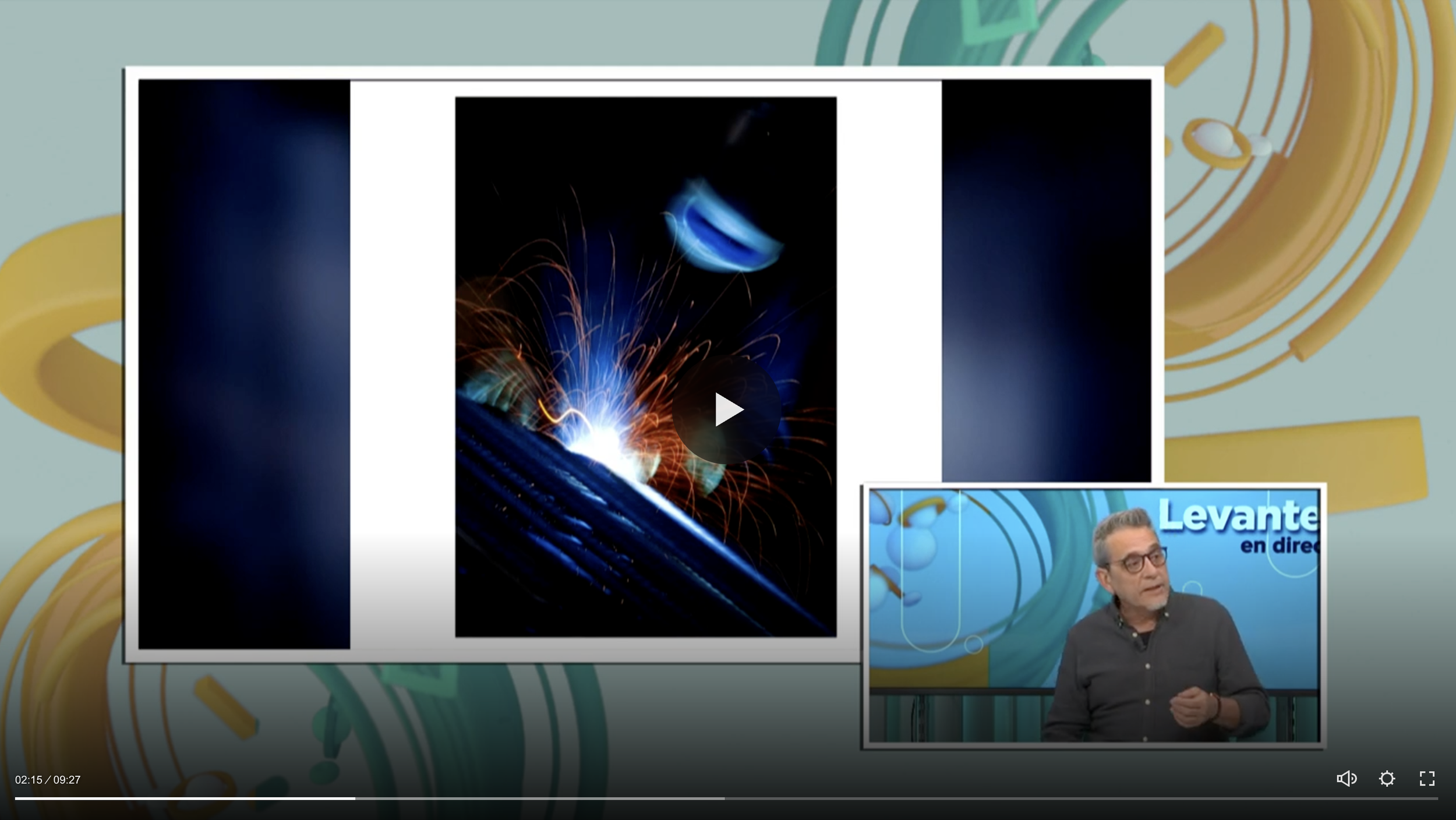 Entrevista en Levante TV · Doble premio Premios LUX 2023