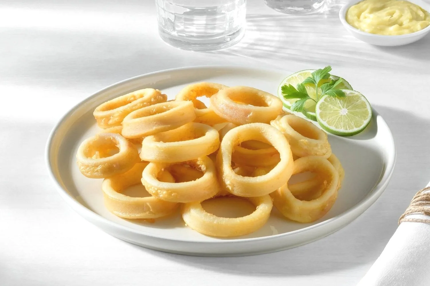 Fotografía de alimentación de producto en estudio