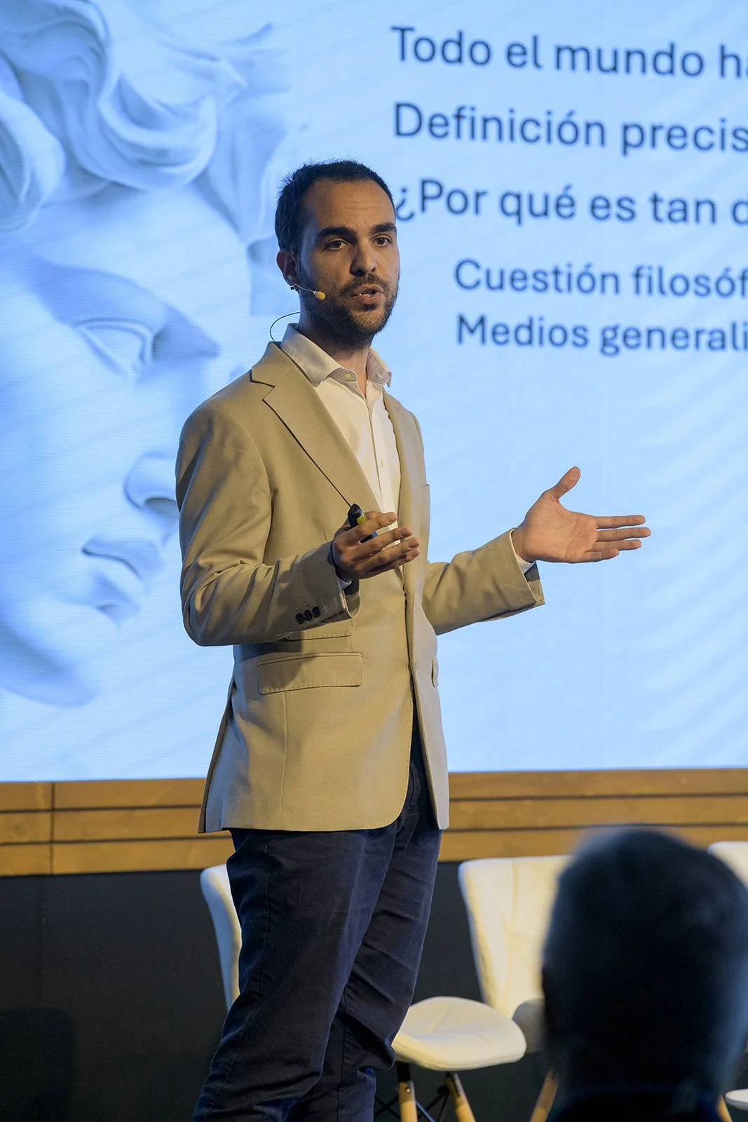 Fotografía de evento para entidad financiera