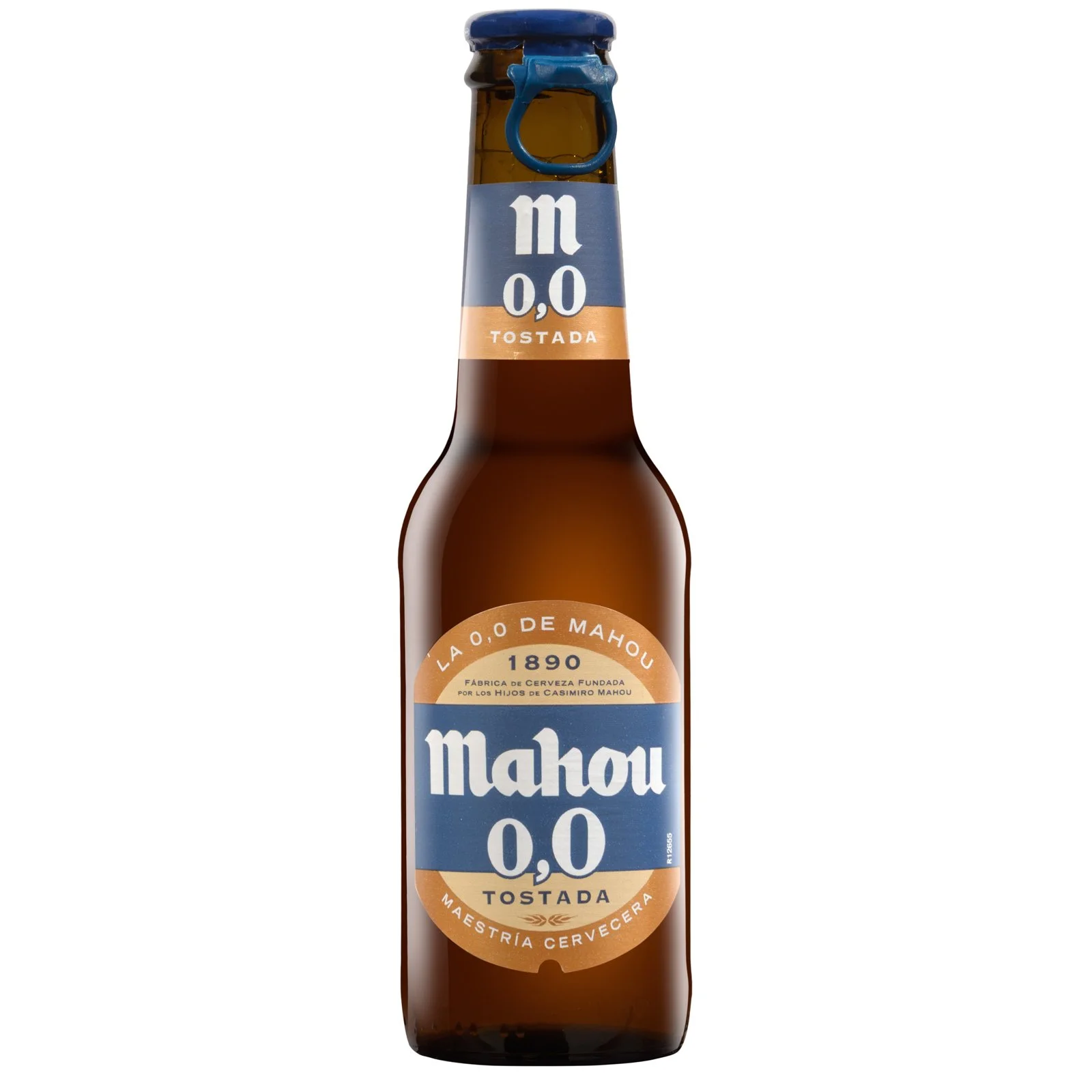 Rafa Fierres fotografía de producto, cerveza tostada 0,o de mahou para Mercadona Online.