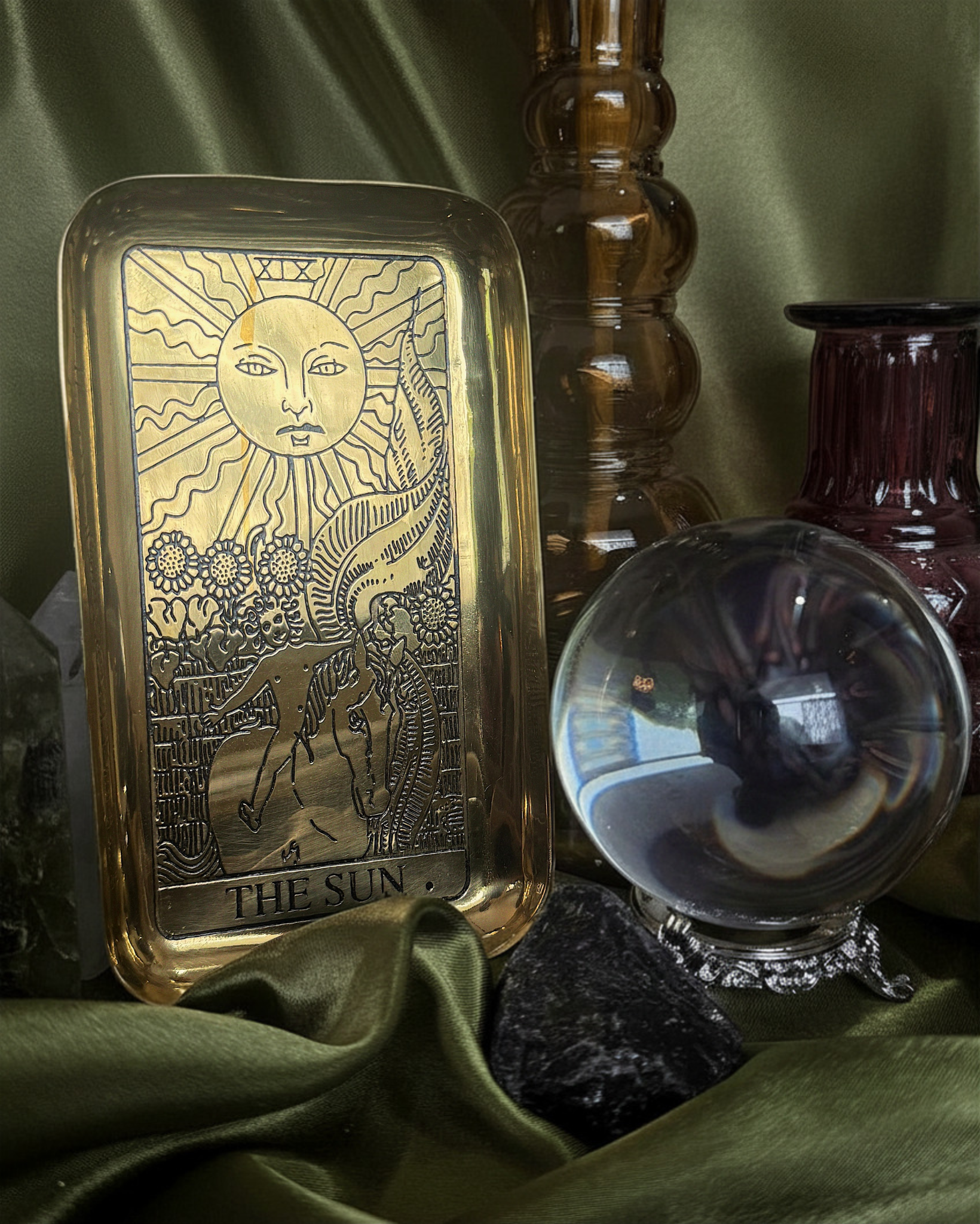 Crystal Tarot Tray