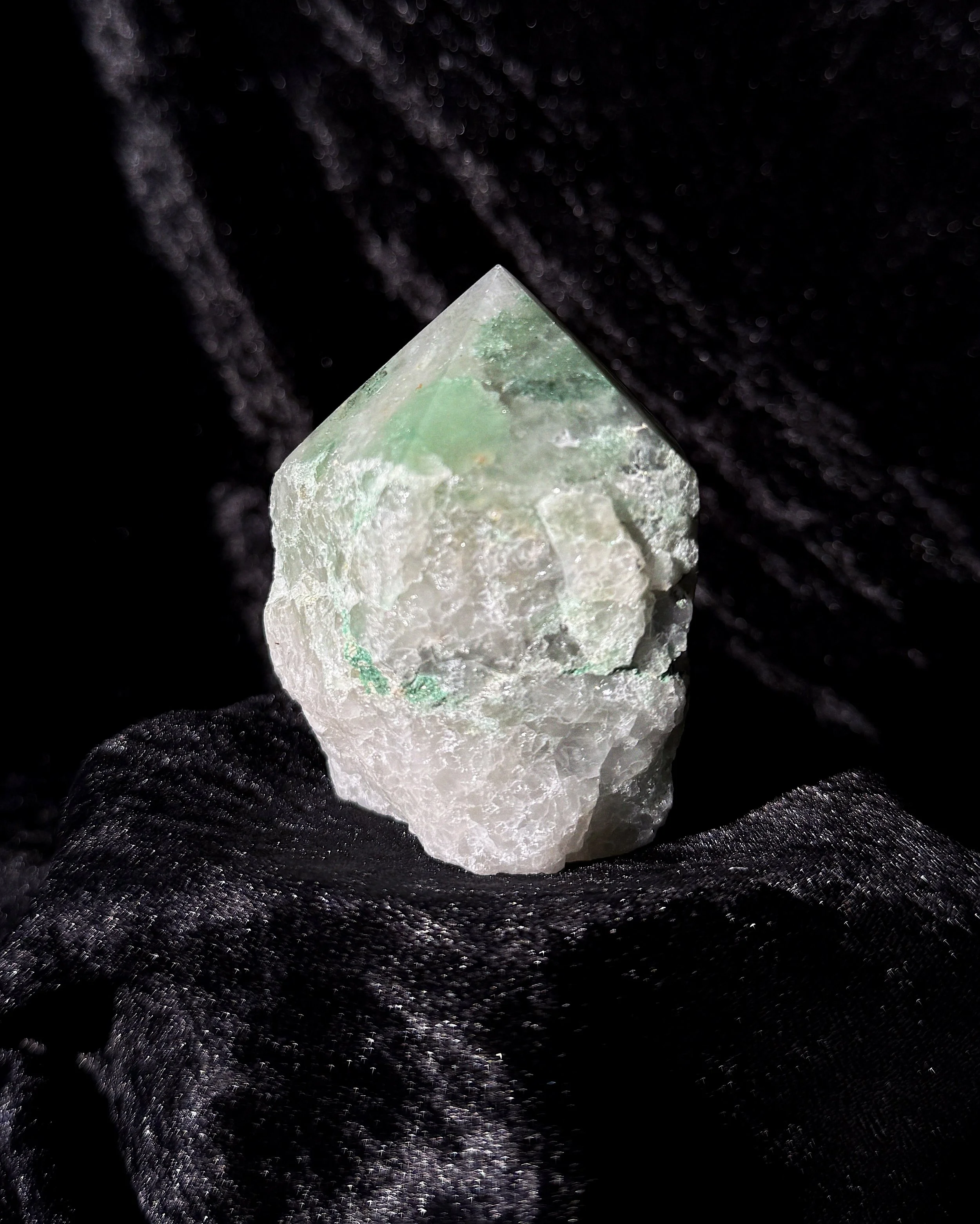 Green Quartz Crystal