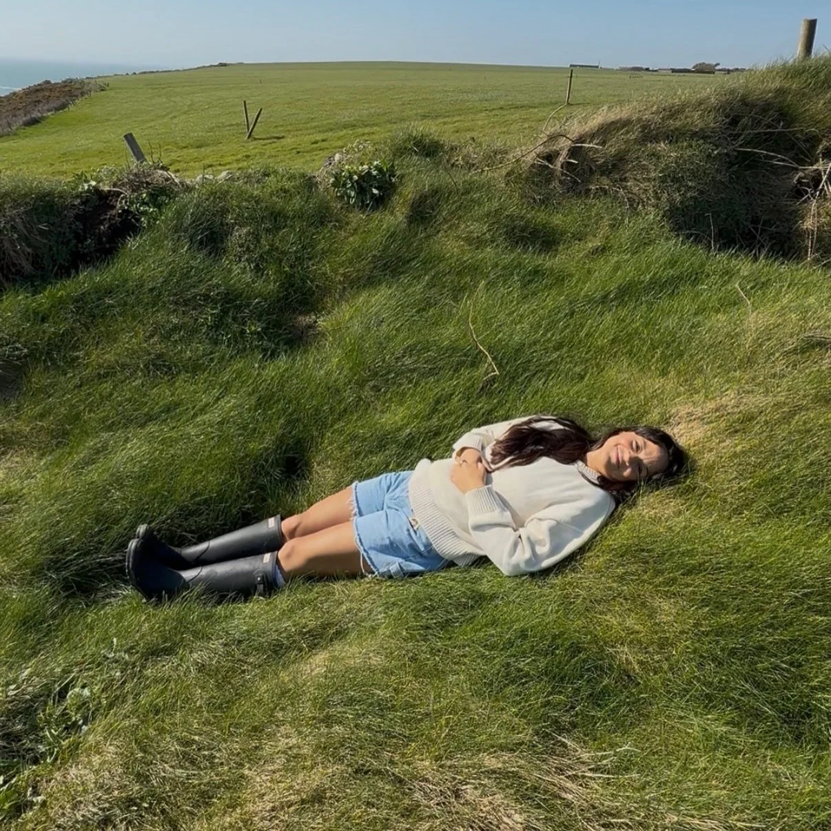 expected rain, but the sun came along with us.