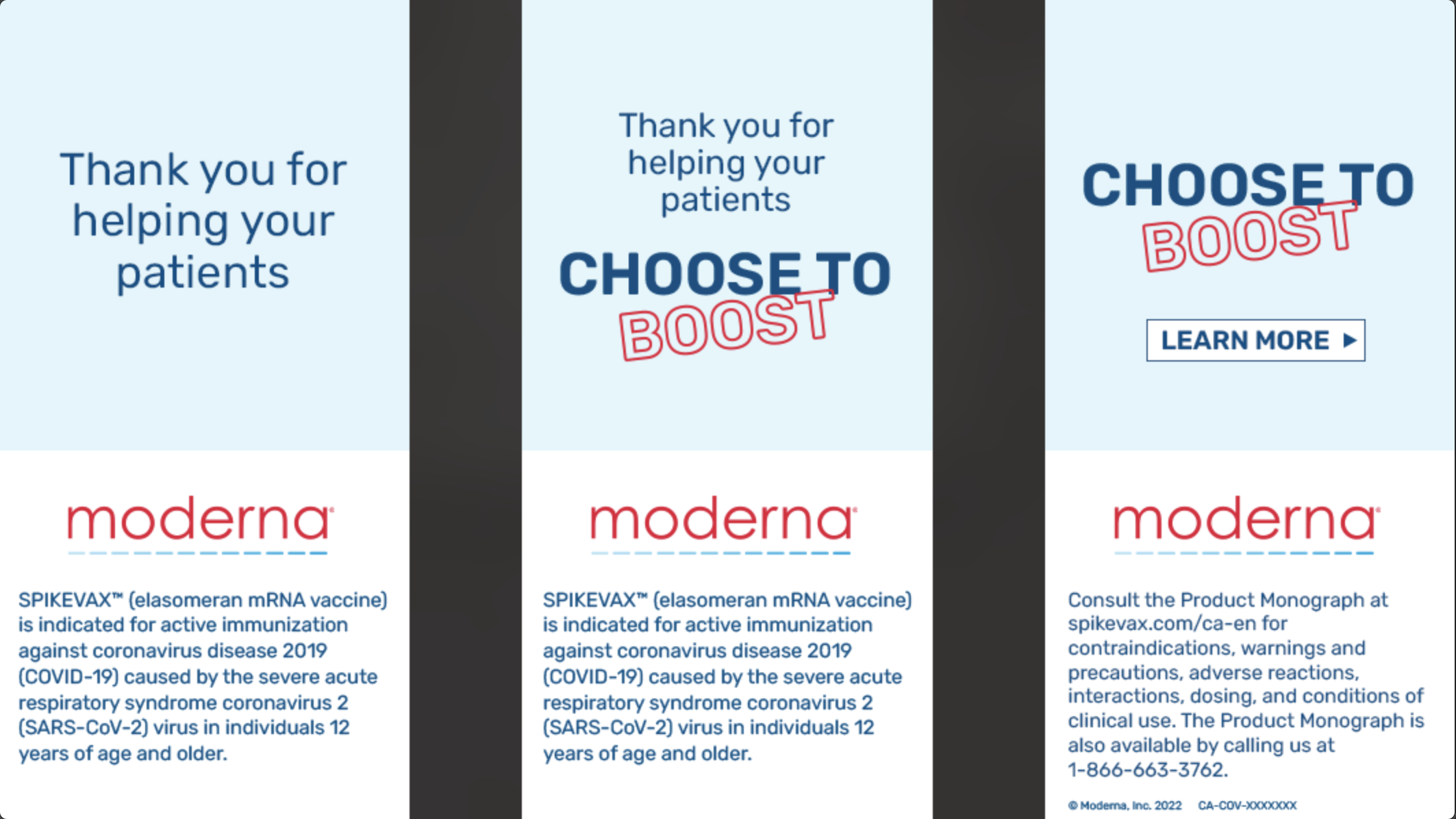 Moderna Web Banners
