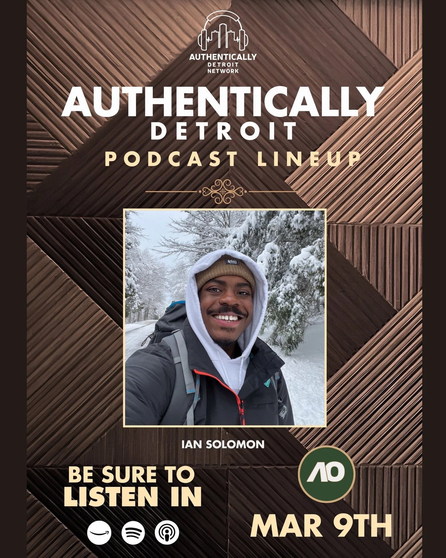 This week @authenticallydetroit welcomes interdisciplinary artist and founder of Amplify Outside, @ian.outside, to discuss recreation as liberation and how outside is as political as it is joyous!

Tune in wherever you listen to your podcasts! 🎧