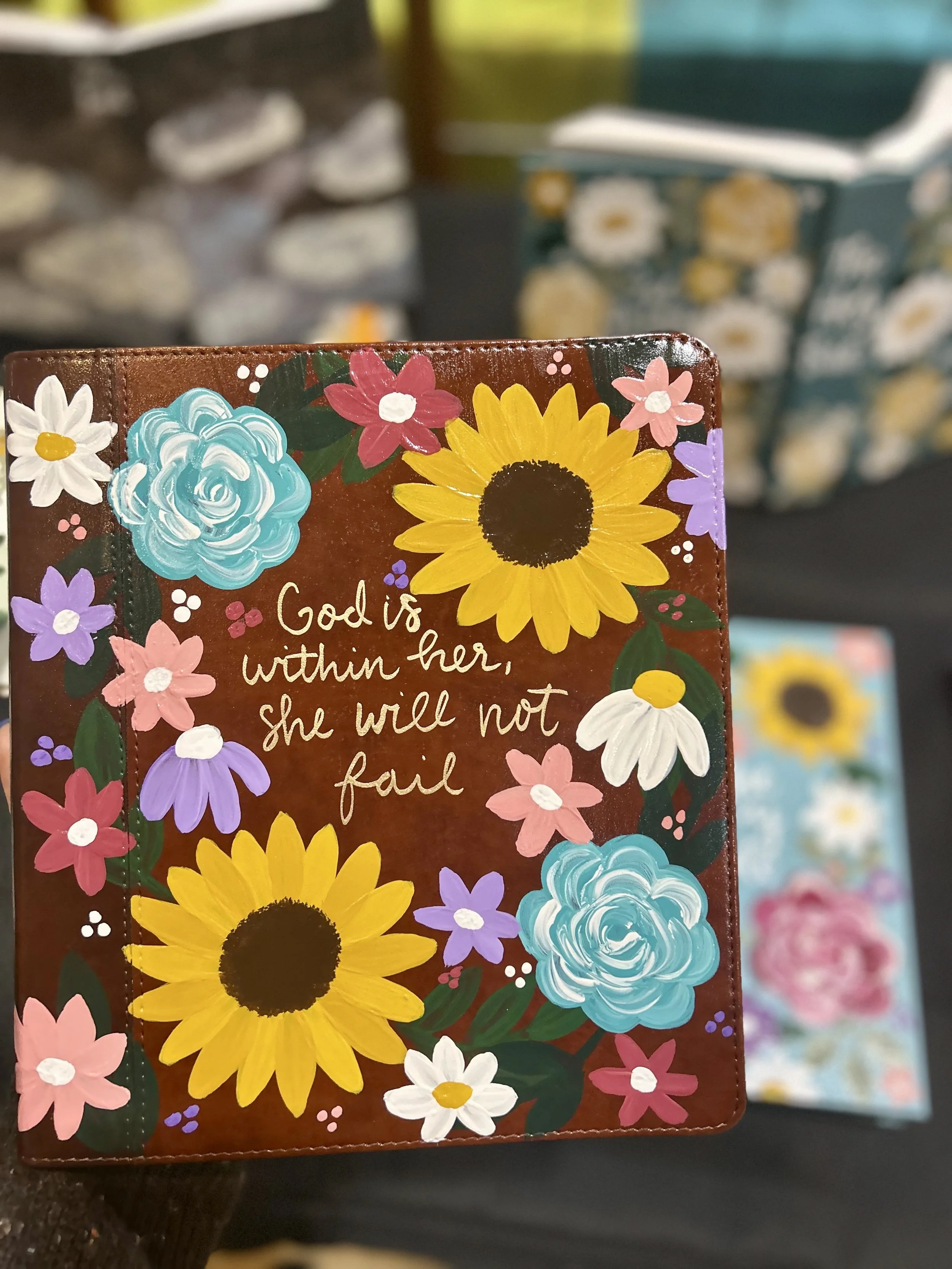 Redeemed Harmony Custom Painted Bibles