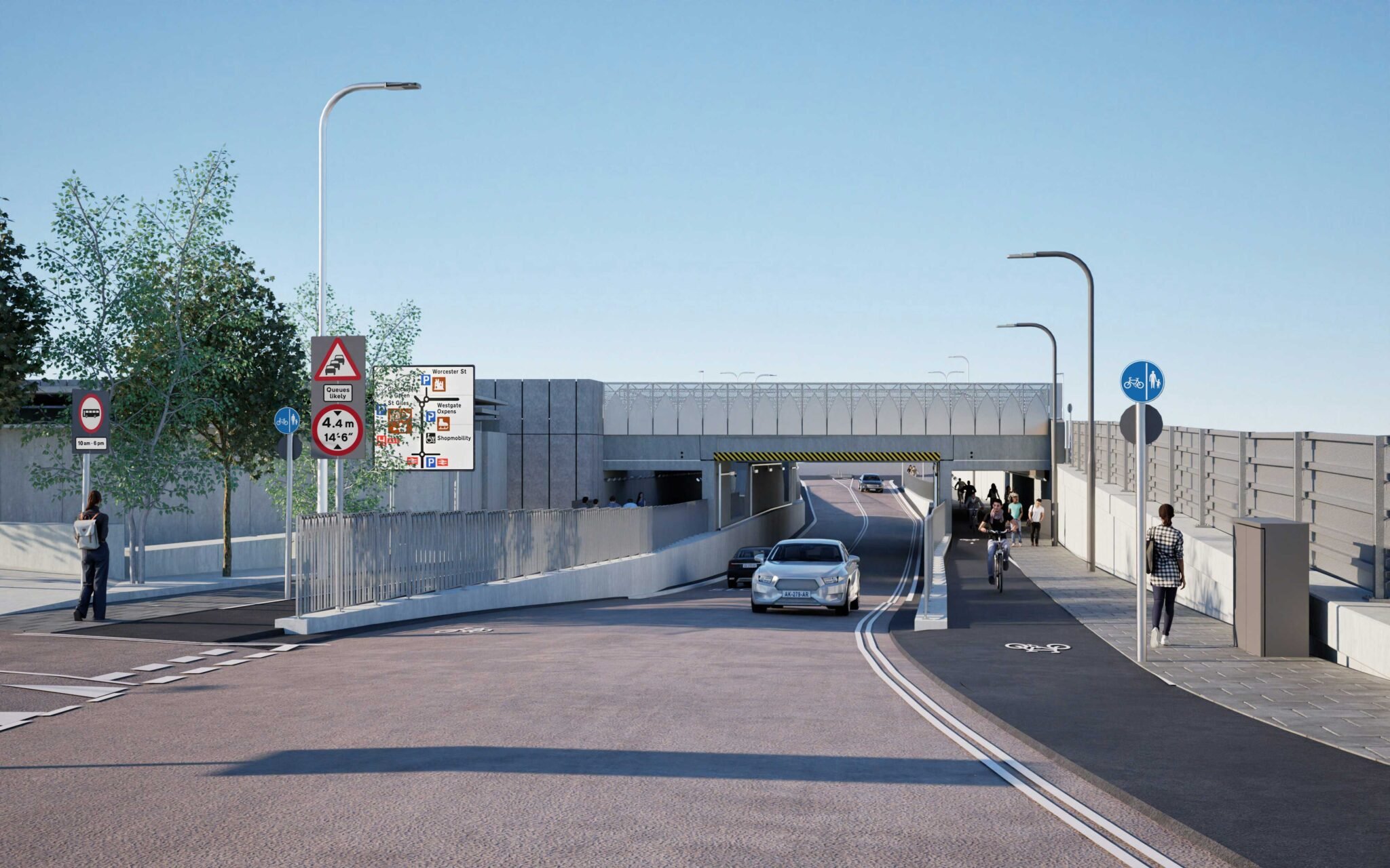 oxford station mockup