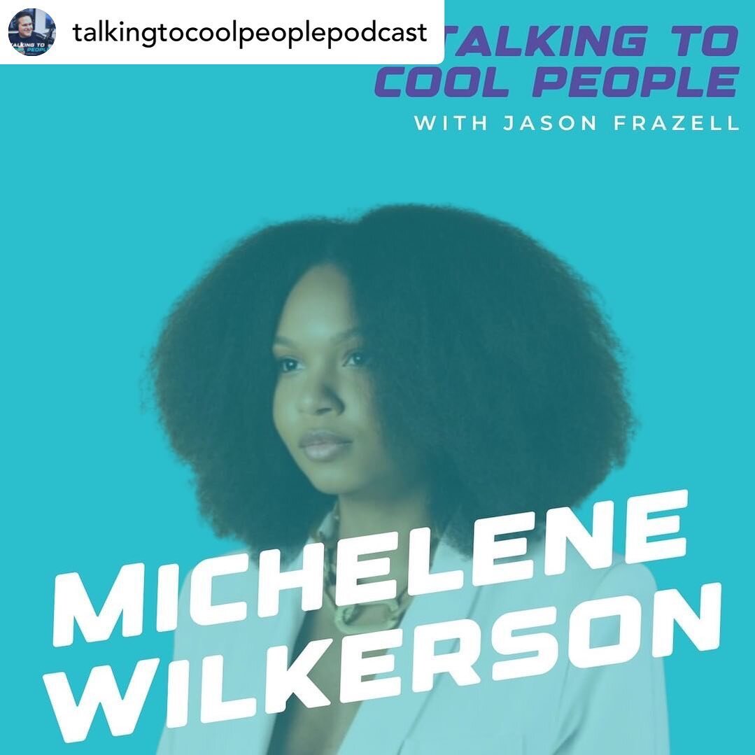 @talkingtocoolpeoplepodcast My guest on the podcast this week is Michelene Wilkerson, community builder, creator, curator and consultant.

Out now, links to listen in the bio.

Michelene shares what it took for her to get over the shame of her story,