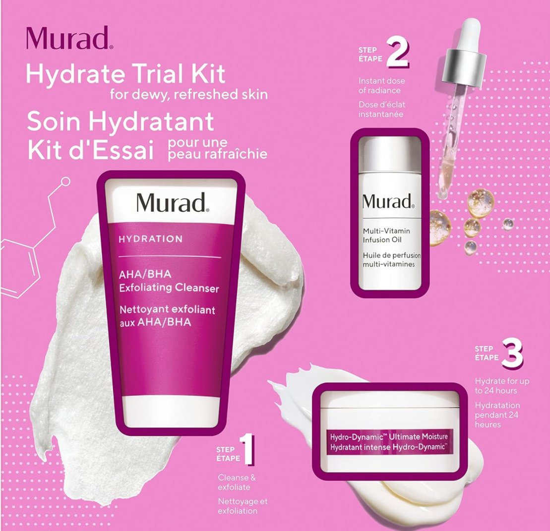 Murad Hydration trial kit