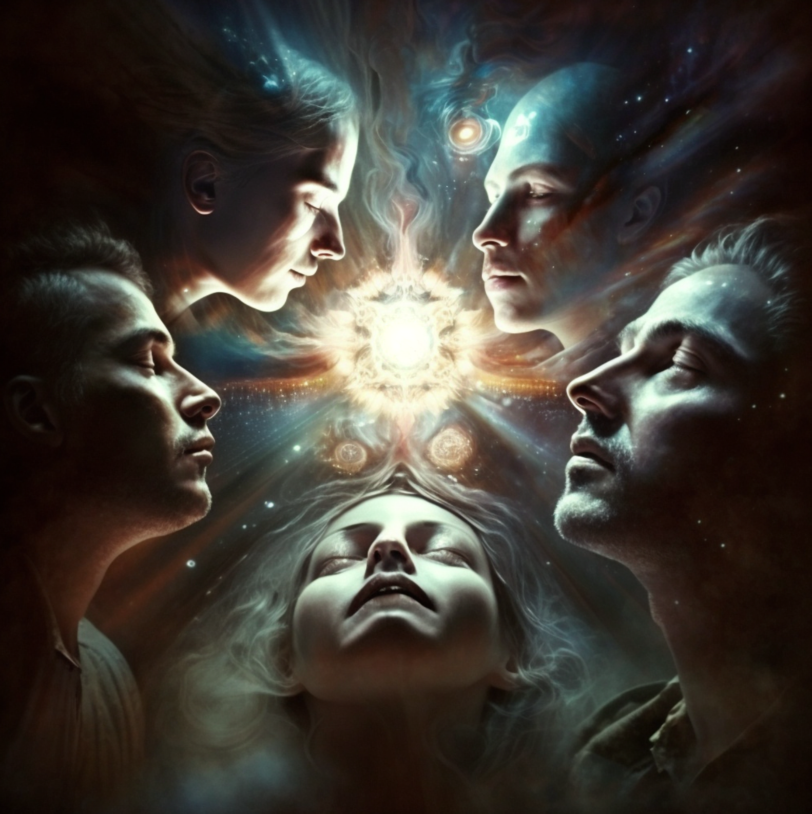 group follow the sound meditations