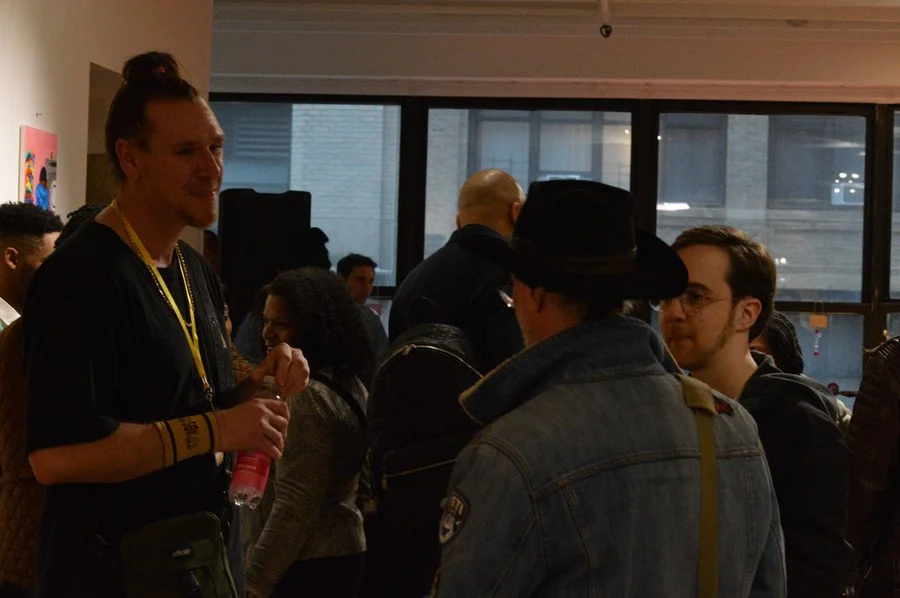  Photo of attendees mingling. Photo credit JP Gomez 