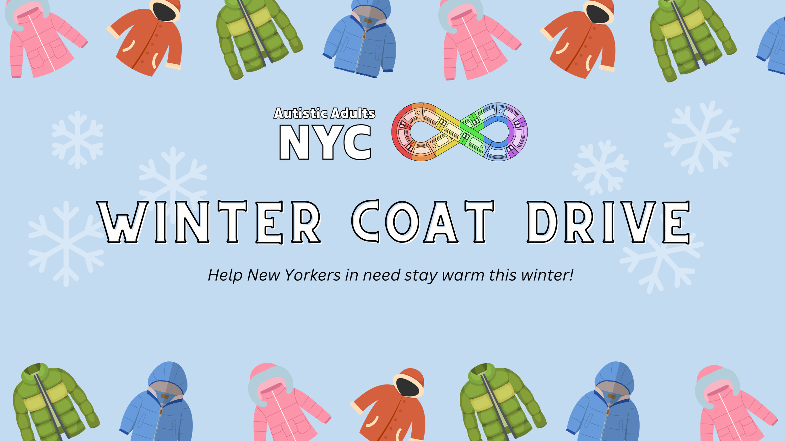 Coat Drive — Autistic Adults NYC
