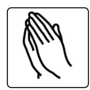 hands in prayer