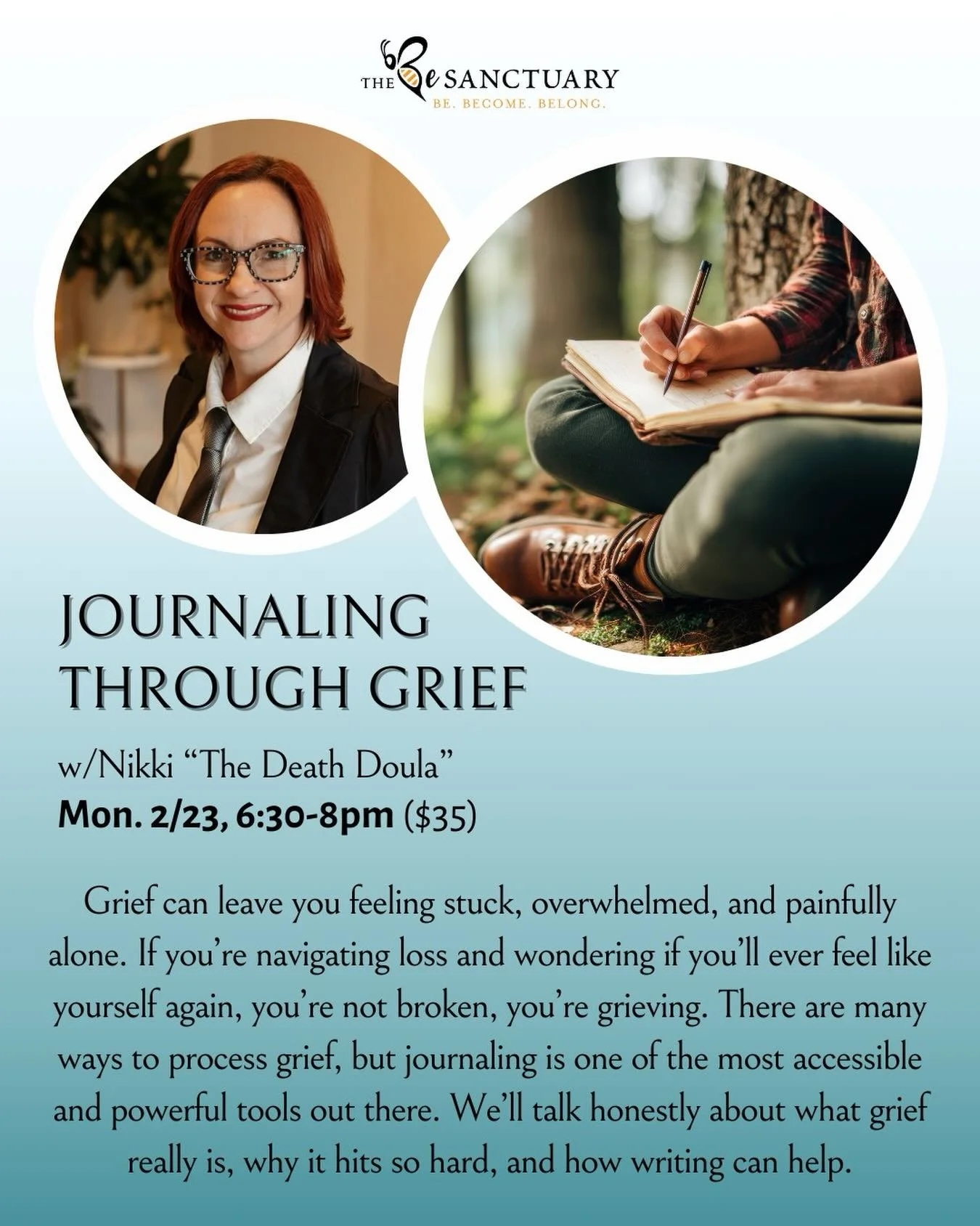✨Grief can leave you feeling stuck, overwhelmed, and painfully alone. If you&rsquo;re navigating loss and wondering if you&rsquo;ll ever feel like yourself again, you&rsquo;re not broken, you&rsquo;re grieving.

✨There are many ways to process grief,