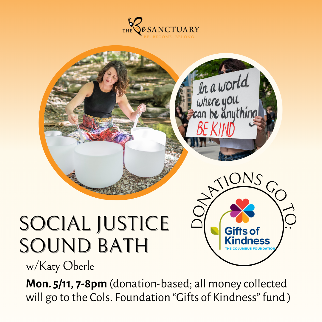 Social Justice Sound Bath w/ Katy (Quarterly)