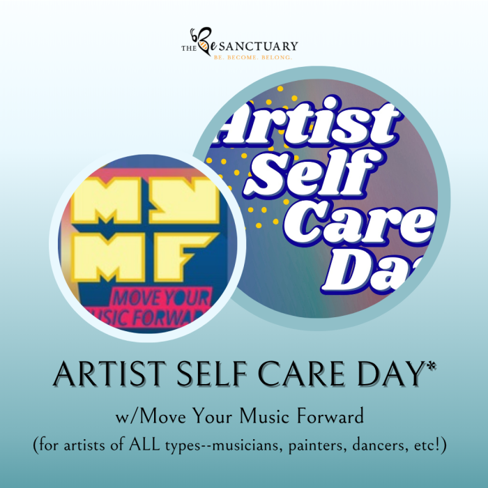 Self Care Day for Artists (of all types!), Thurs. 7/30/26, 6:30-8:30pm