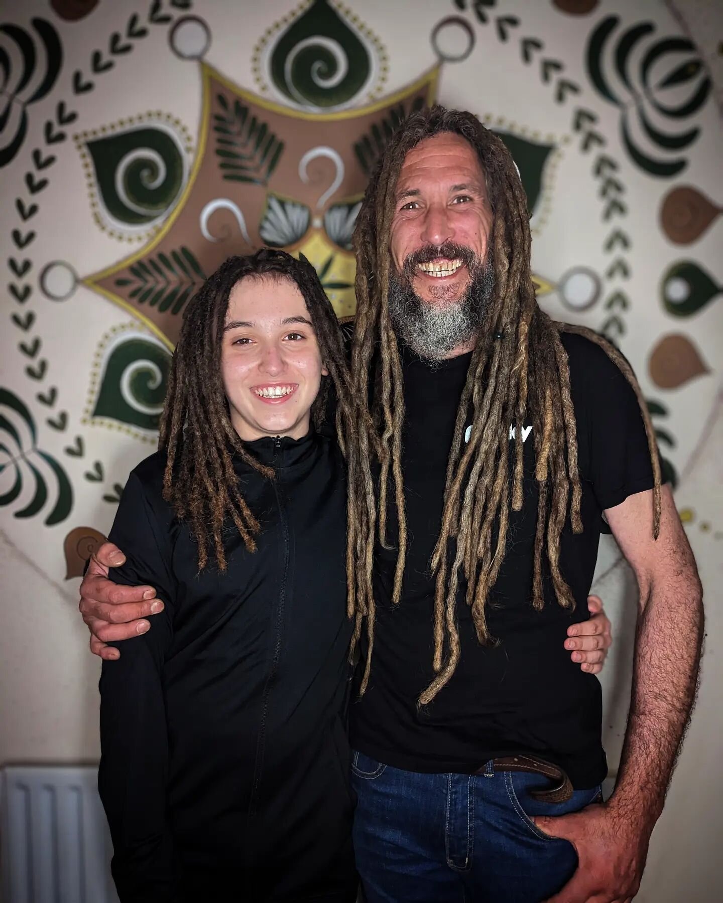 Client appreciation post!

Levi has been coming to me to get his dreads looked after for 5 or 6 years now. 

A few years ago his son wanted to get dreads too so I created locs for him.  Now I look after both of their heads of locs. 

I love our appoi