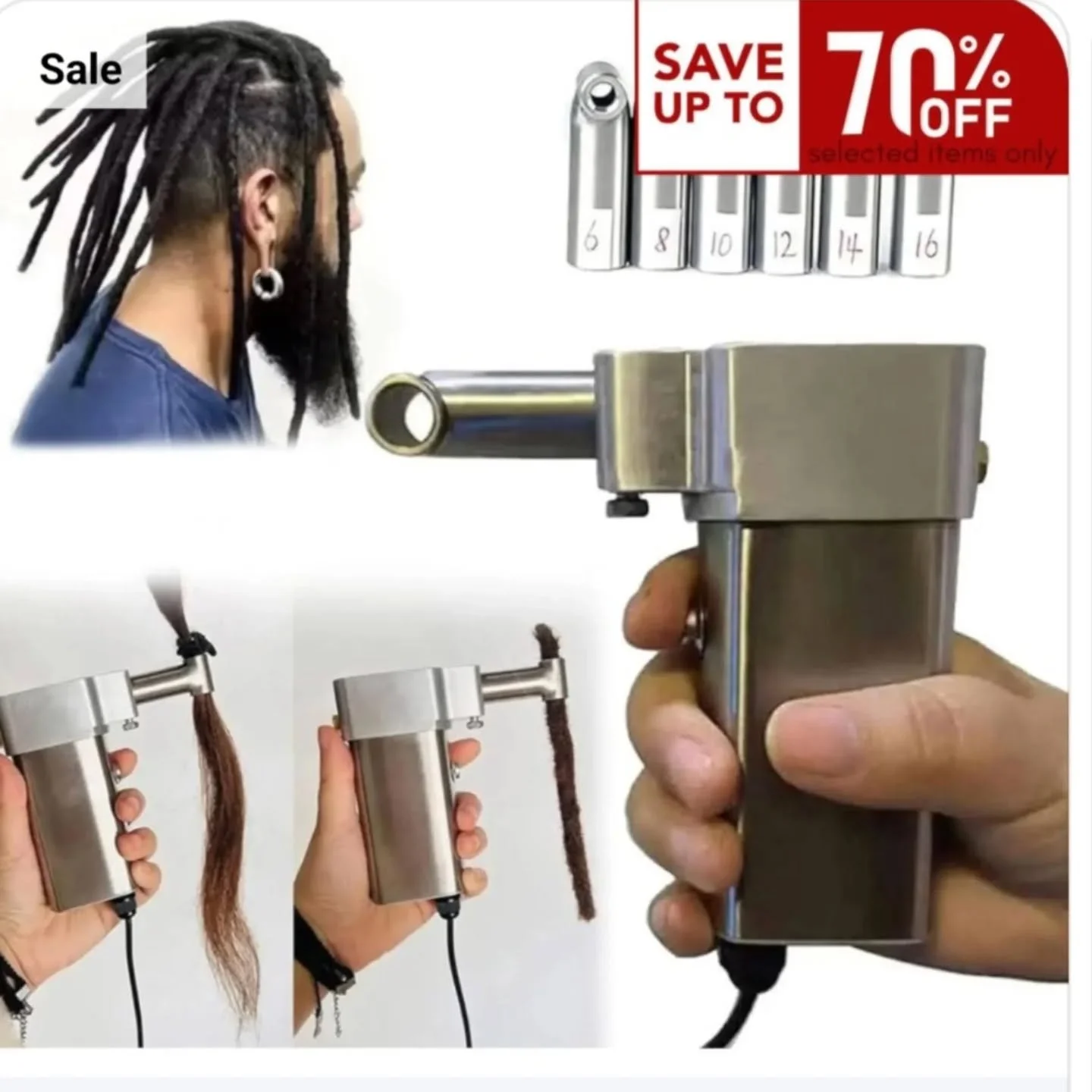 Can we just take a moment to talk about dreadlocking machines...

The other day&nbsp; I went to see a new client who had bought a machine to use on his dreads as his usual loctician had moved away. He used the machine once and it completely trashed h