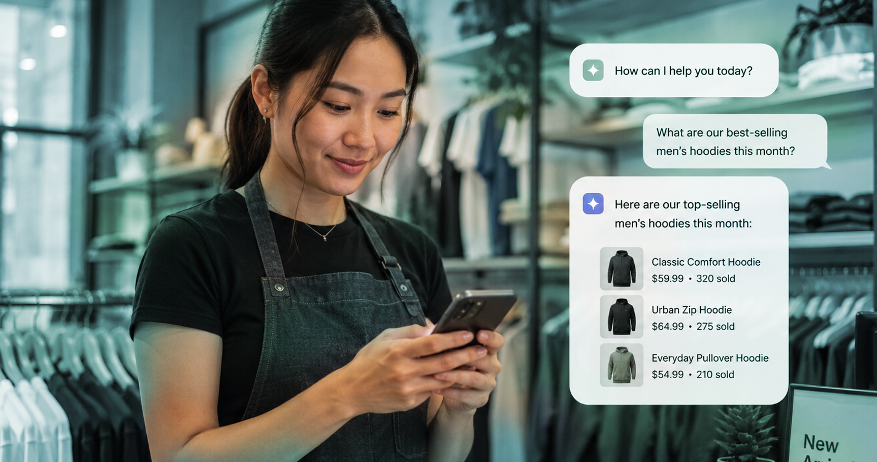 AI sales and product advisory agent