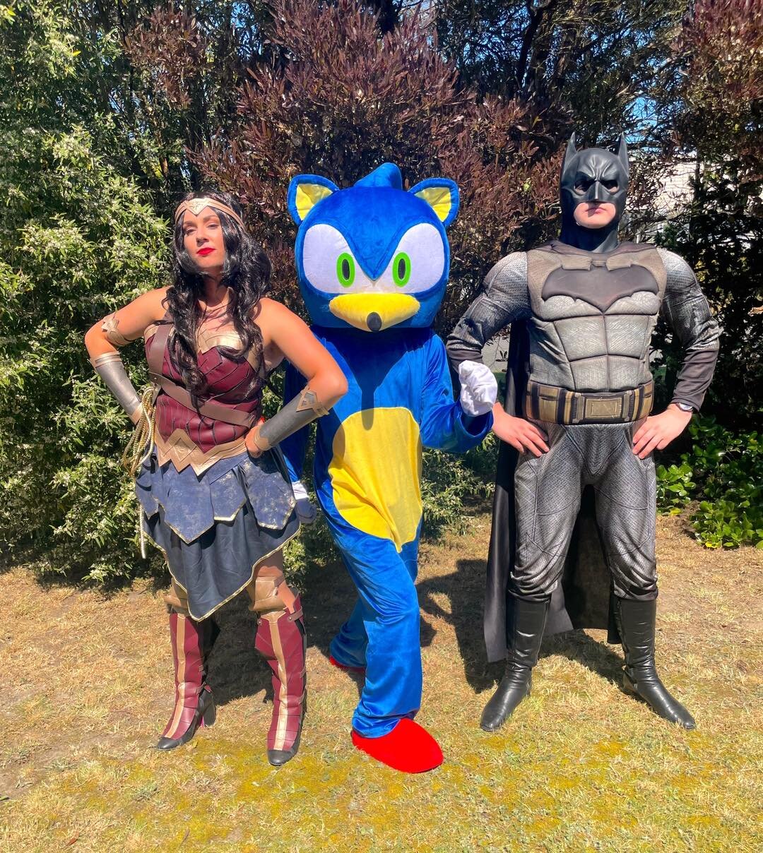 Superhero Friday!!!

What a great trio! Sonic, Wonder Woman and Batman!

BOOK YOUR SUPERHEROES NOW!
www.crowntastic.co.nz

#boypartyideas #sonicthehedgehog #superheroparty #batmanparty #supermanparty #crowntasticevents #kidspartyentertainer #spiderma