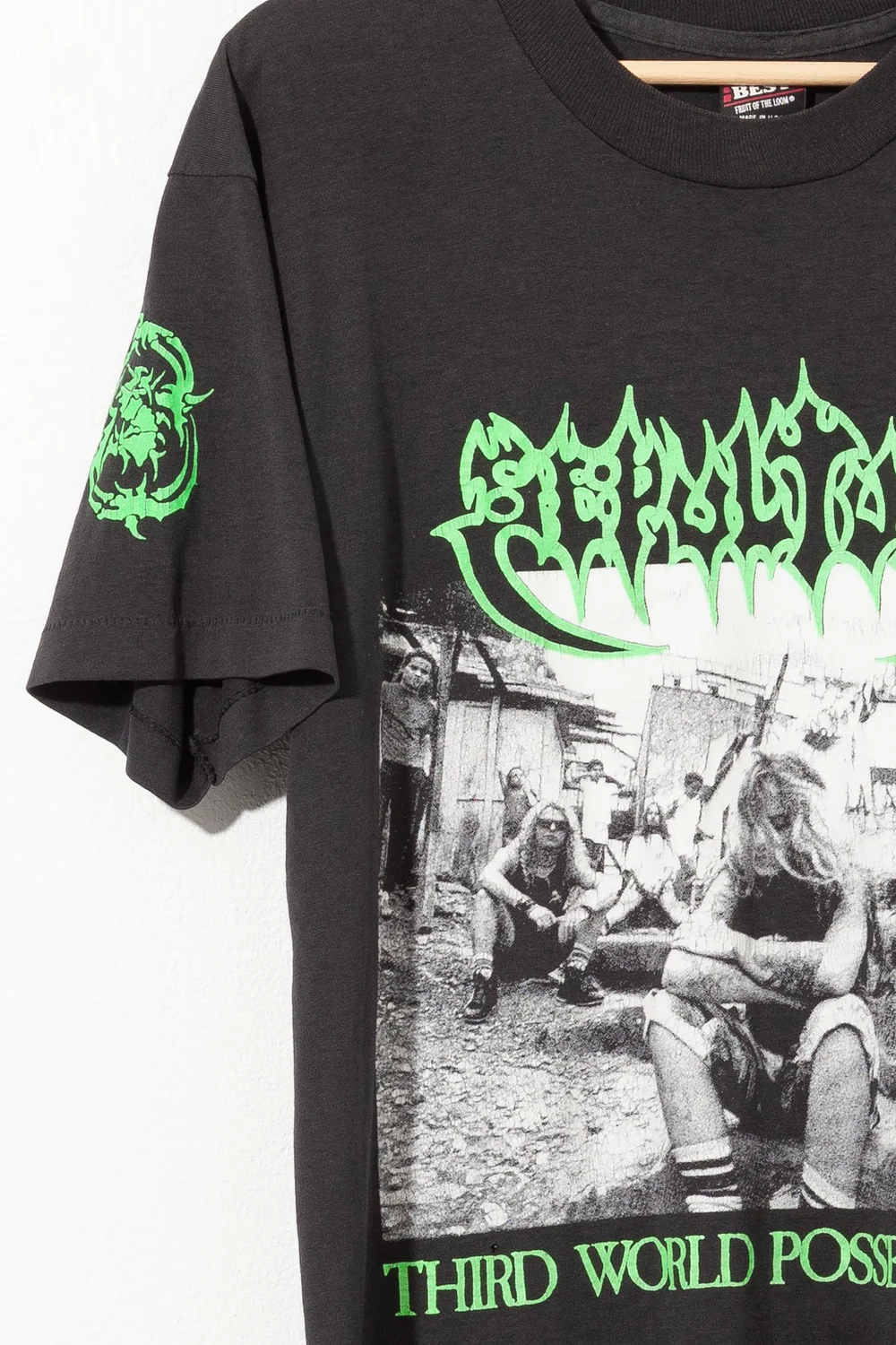 T-shirt Vintage Sepultura – Tour 1992 – Taille XL – Occasion Très Bon état – Années 90