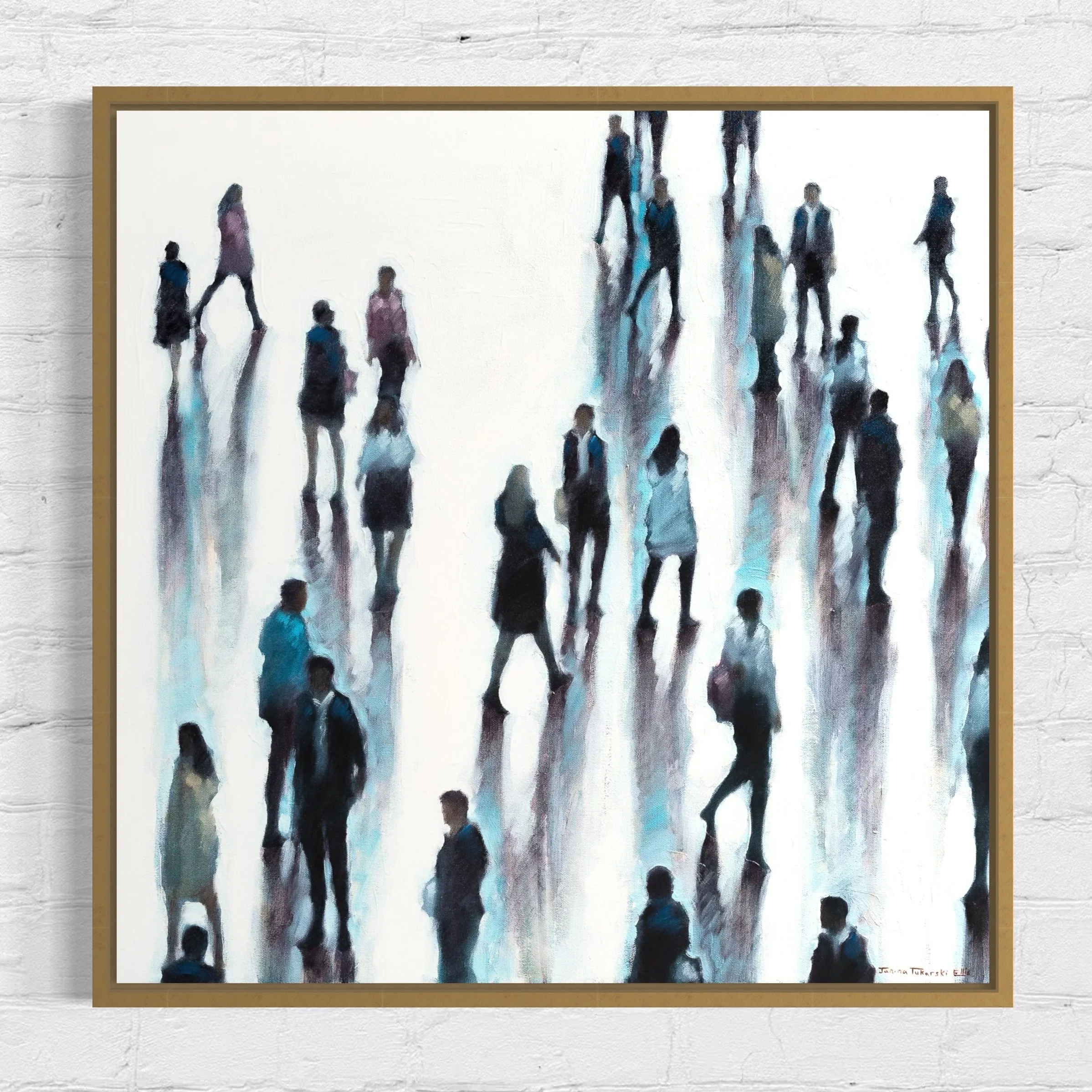 Print on Canvas: Subtle Encounter