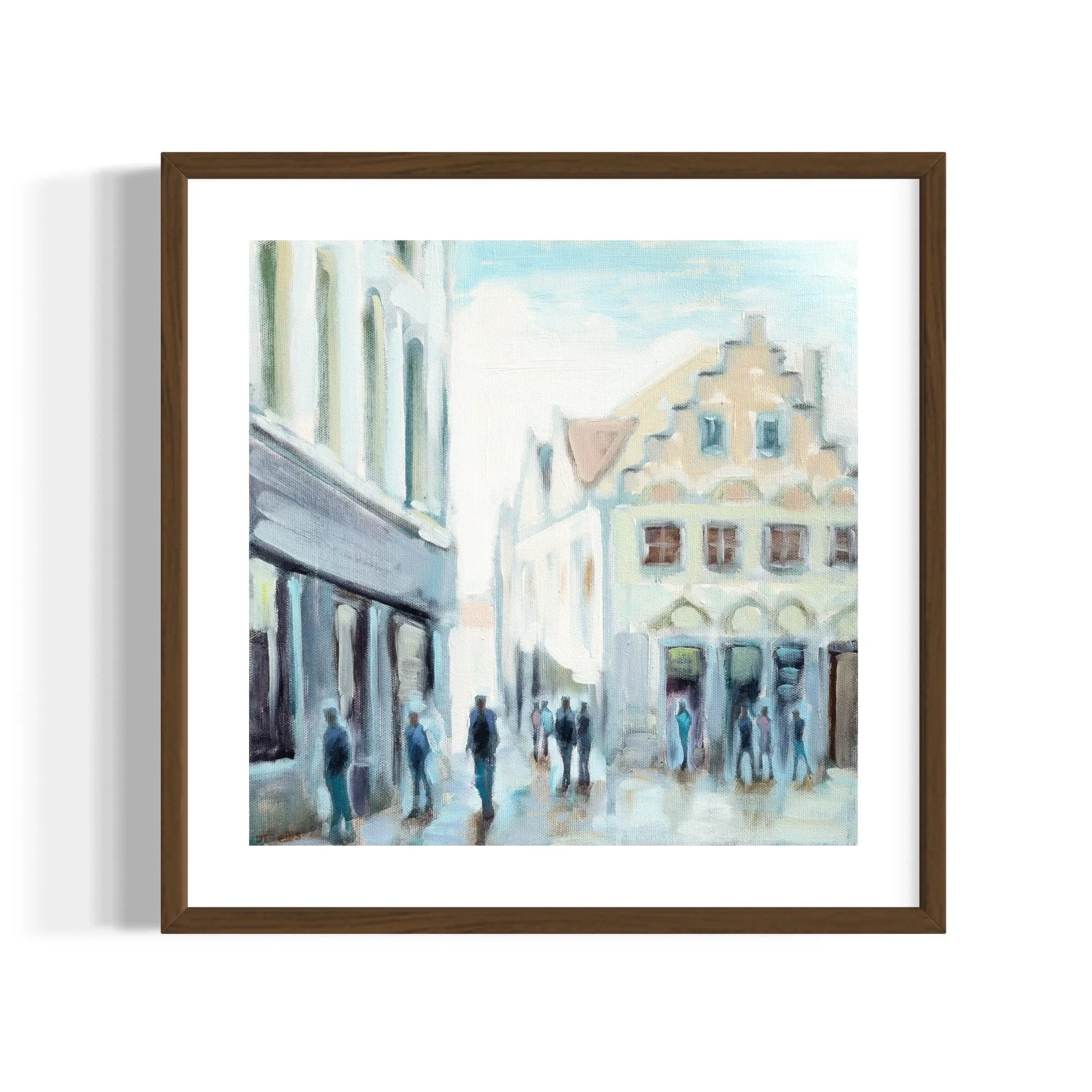 Print on Paper: Maze Shadows