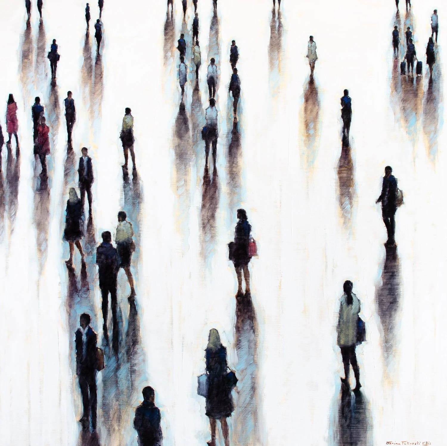 The Future Beckons (36x36")