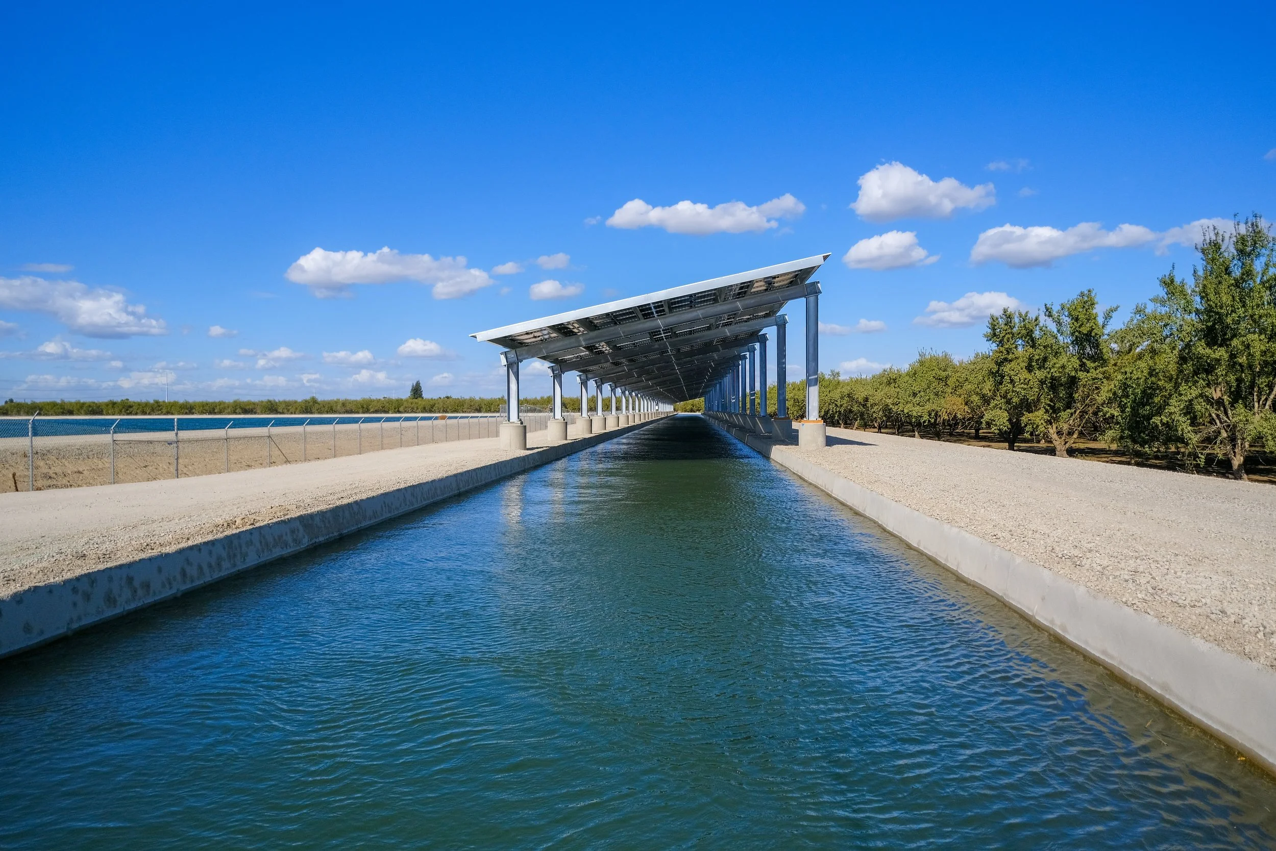 California waterway. Photo courtesy of TID