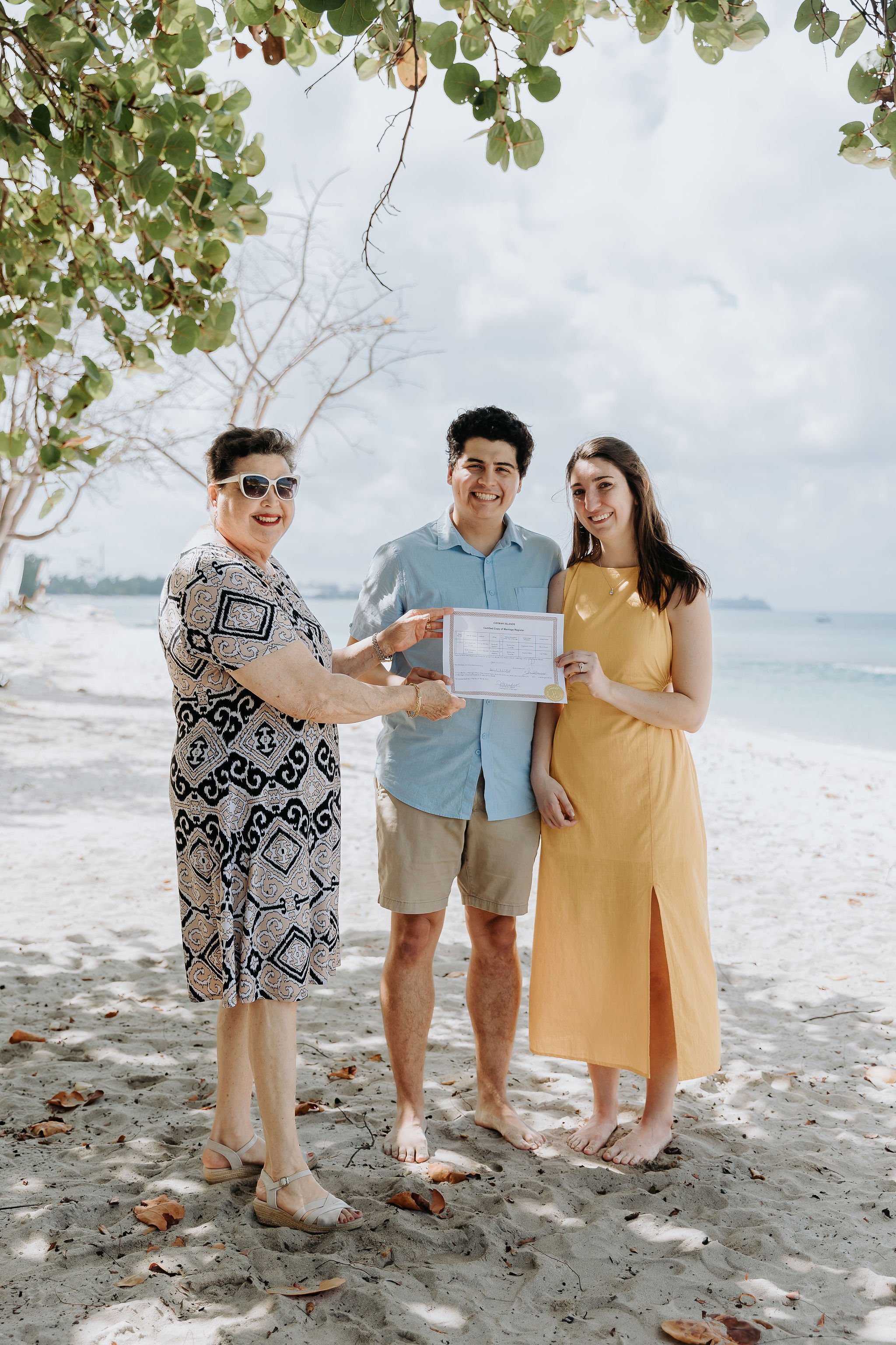 Seven Mile Beach, Grand Cayman, Cayman Islands. Basic Wedding Package. Cayman Islands Elopement.