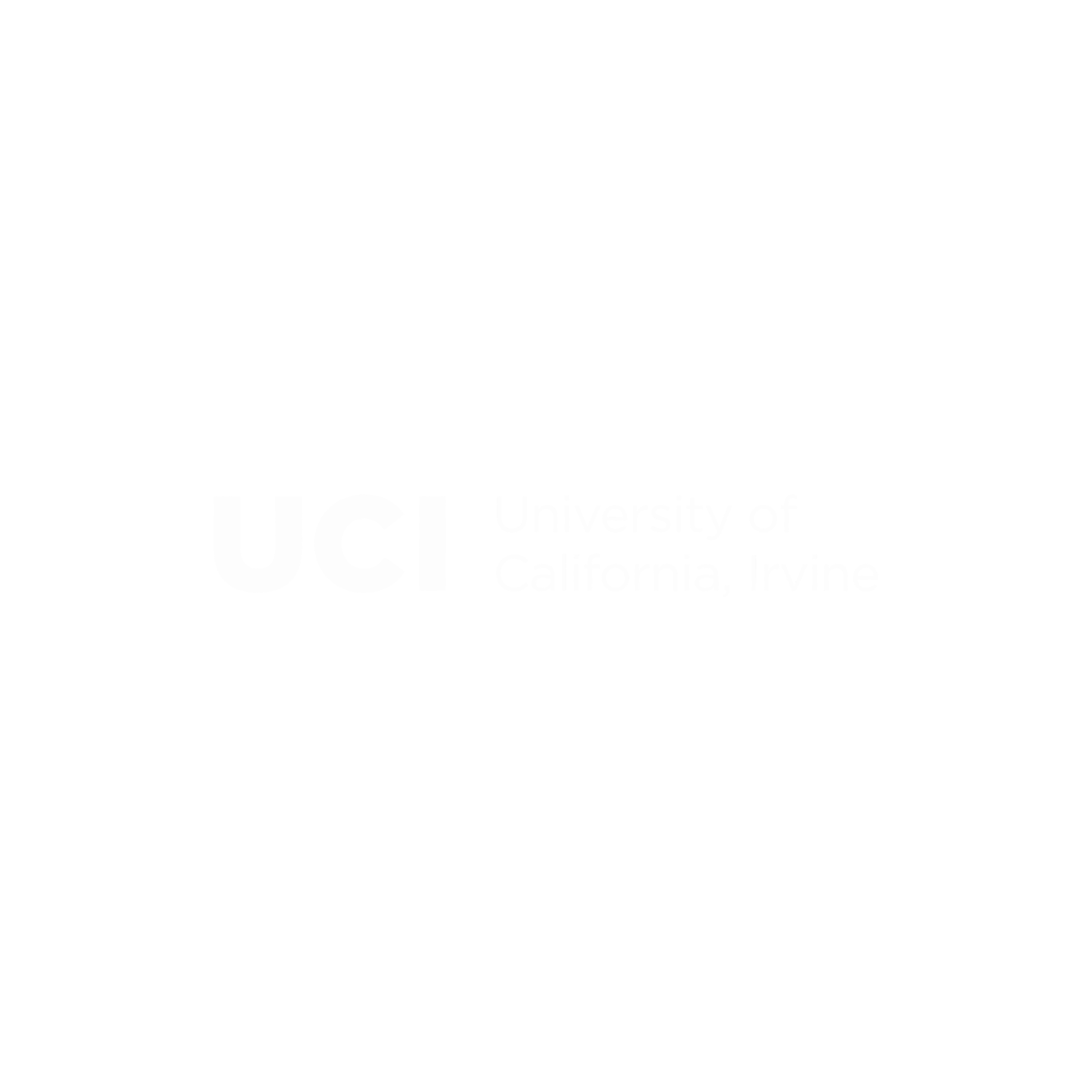 UCI logo with the text 'University of California, Irvine' underneath.