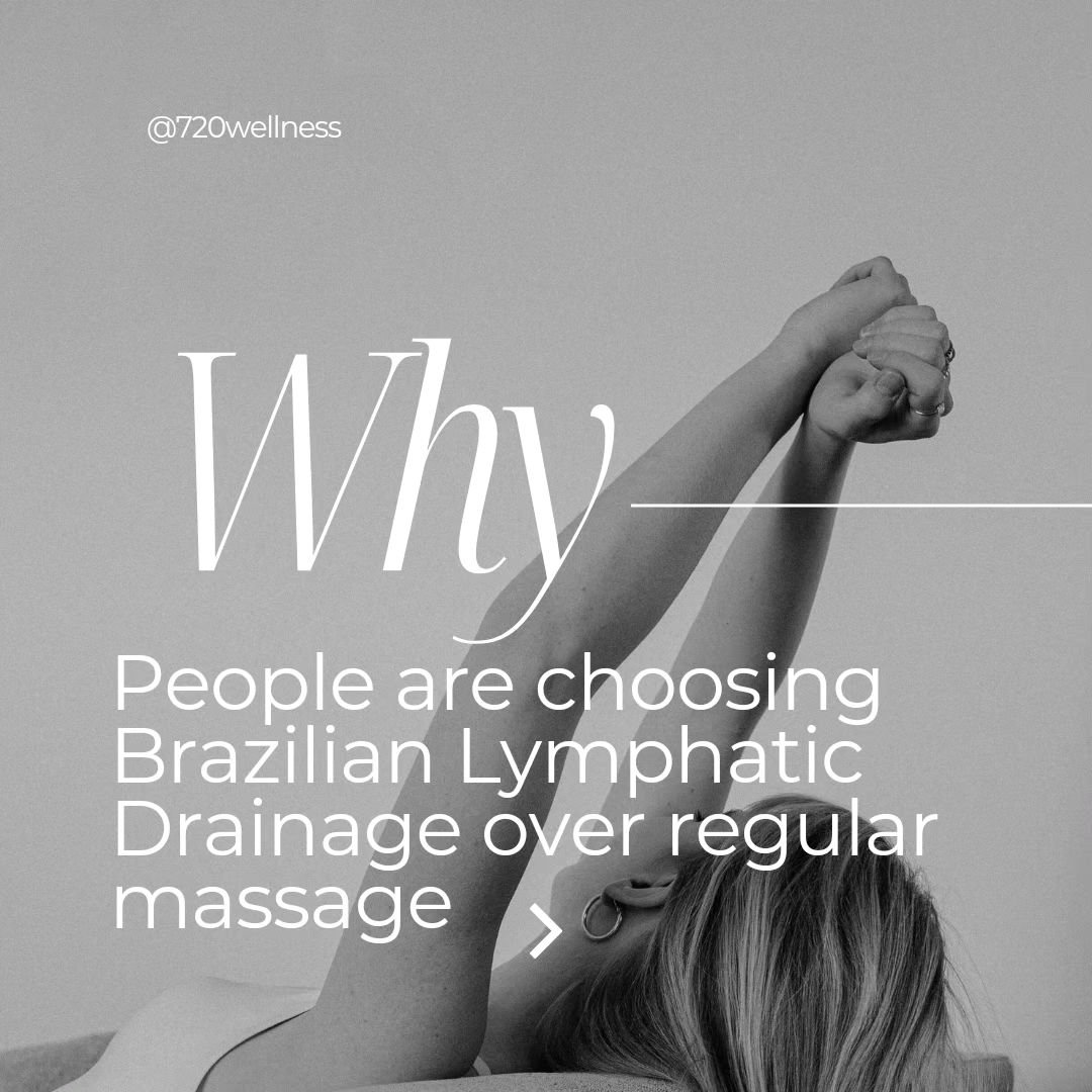 Swipe to find out Why people are choosing BRAZILIAN LYMPHATIC DRAINAGE over traditional massages!
.
Overall, choosing lymphatic drainage massage offers a specialized approach to wellness, focusing on the body's lymphatic system to promote detoxificat
