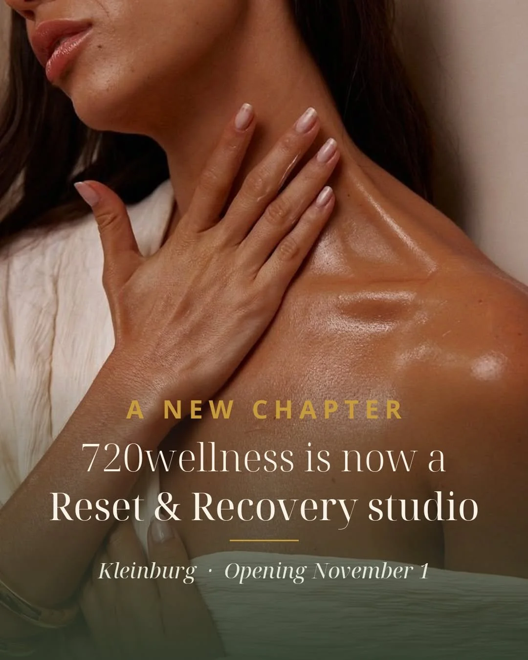 A new chapter. 🤍

720wellness is now a reset &amp; recovery studio with lymphatic focused services &mdash; and on November 1st, we open the doors to our forever home in Kleinburg.

After giving birth and going through my own healing, I rebuilt mysel