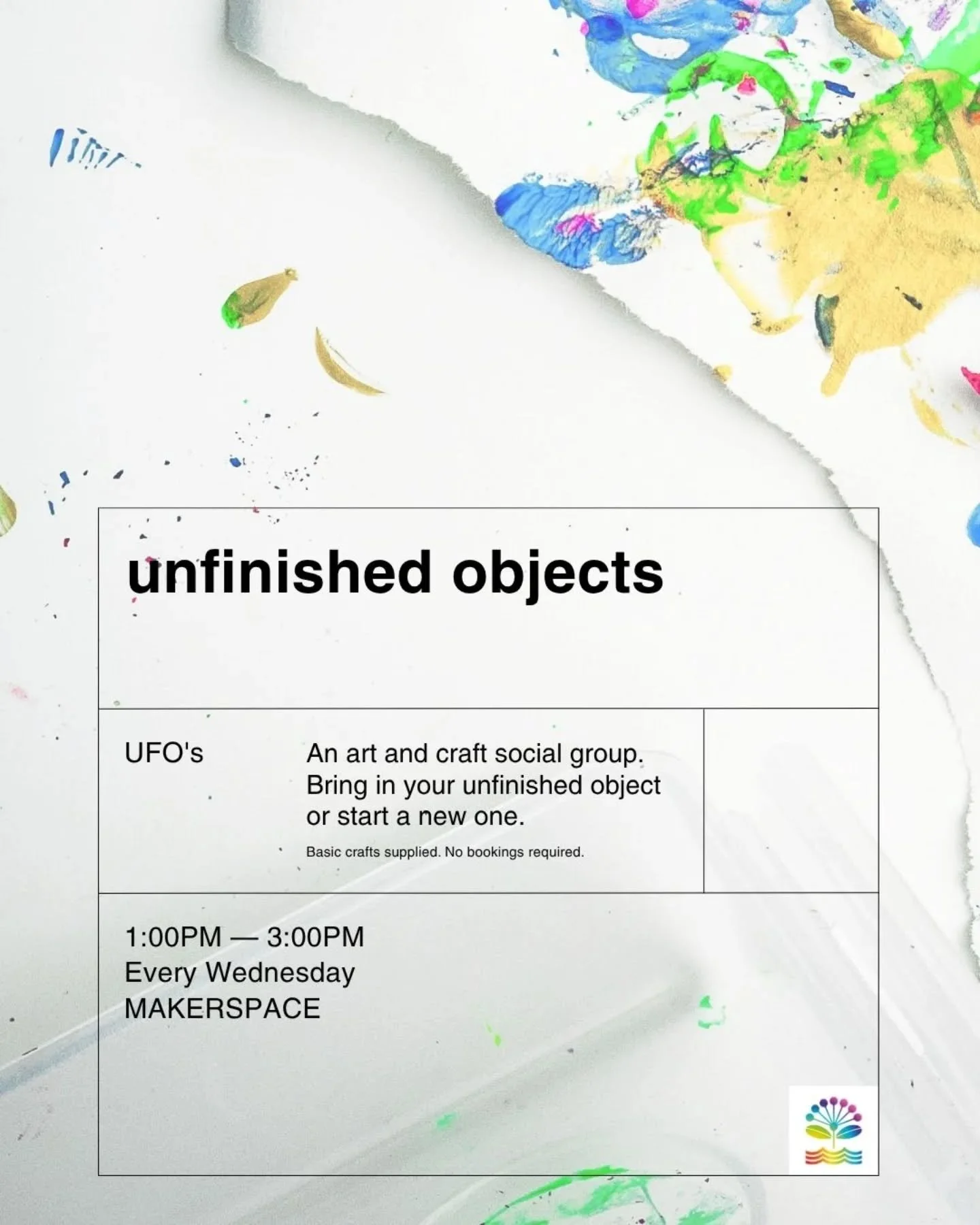 If you've got an unfinished object or a project you've yet to begin and don't know where to start, Unfinished Objects is the place for you!

📍 Auckland Central City Library MAKERSPACE
🕐 1pm - 3pm Wednesdays

Come along and meet some new people in T