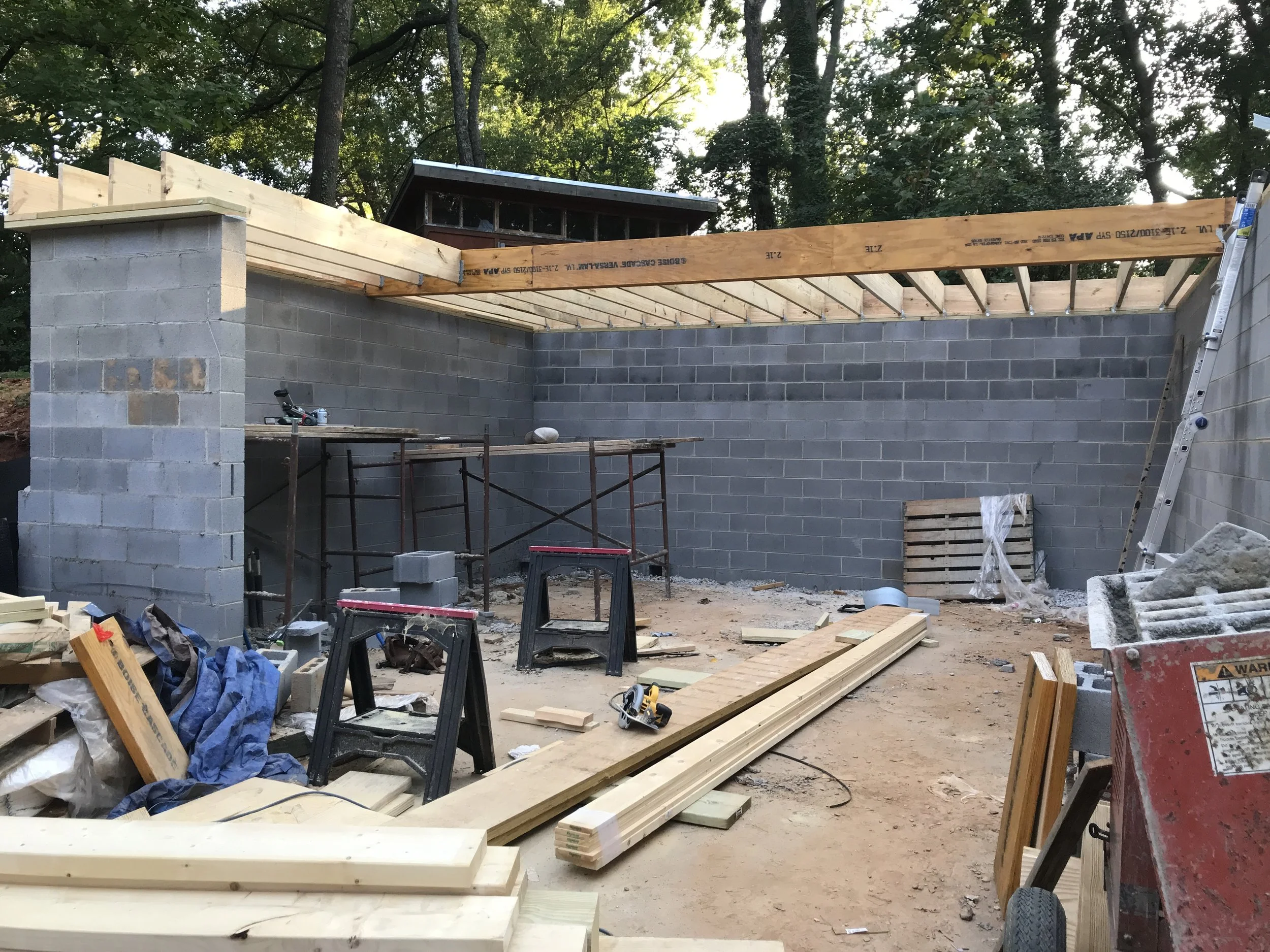 A few friends helped set the LVLs