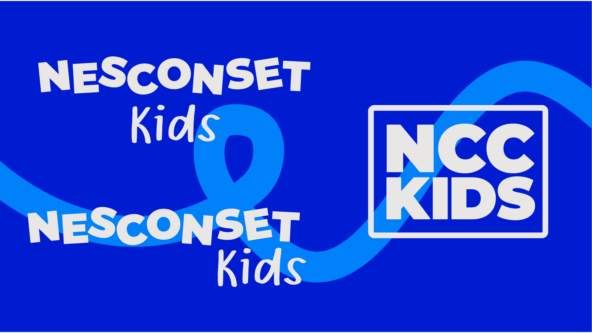Nesconset Kids Children's Ministry Church Rebrand Fun Bright Bold