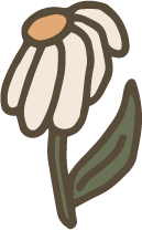 Cute Flower Illustration Designed by Paxton Creative Co