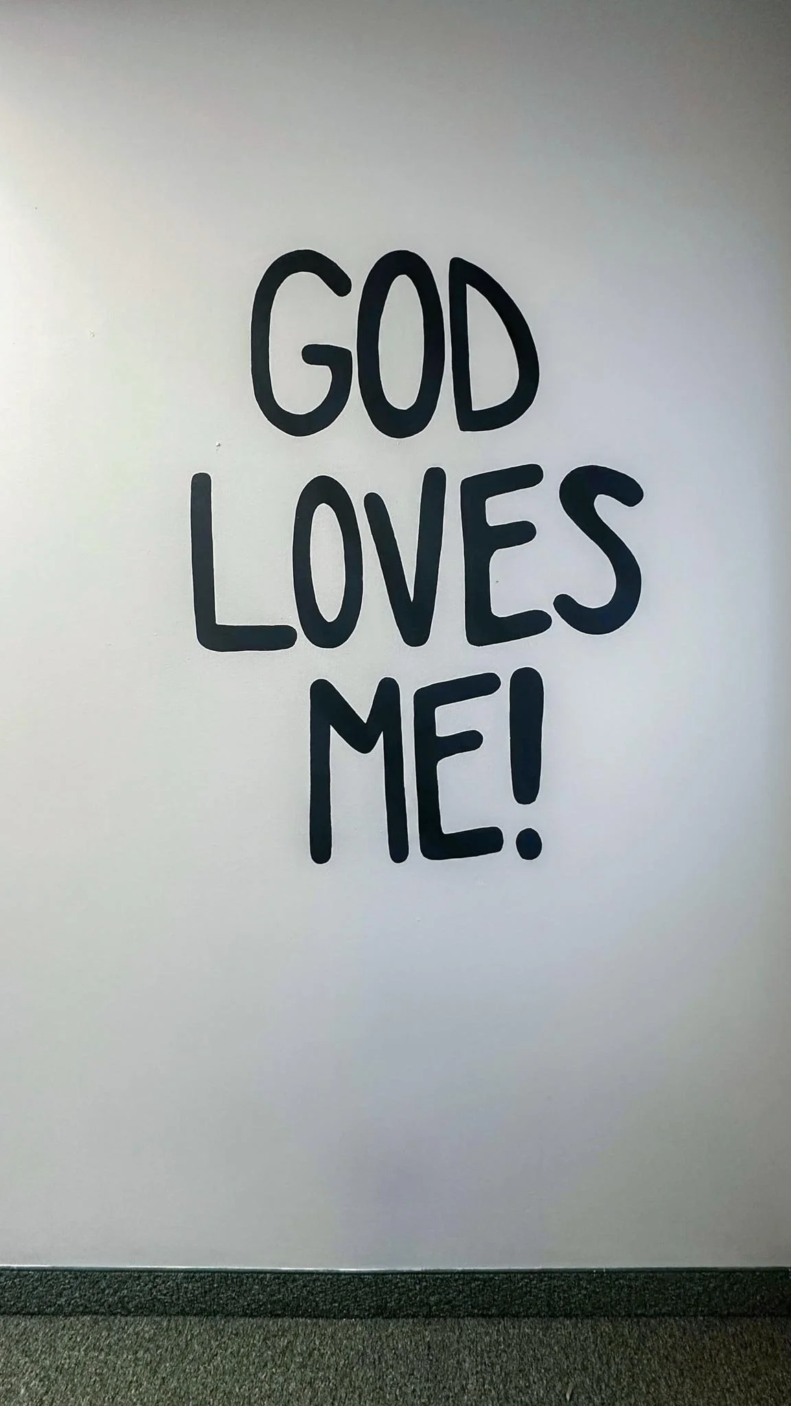 Nesconset Christian Church God Loves Me! Mural