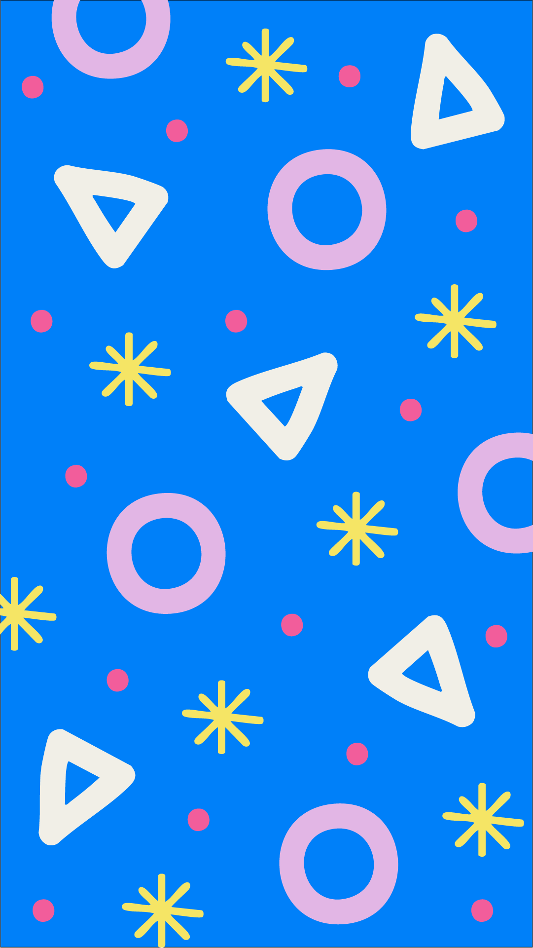 NCC Kids Branding Pattern Stars Shapes Illustrated by Paxton