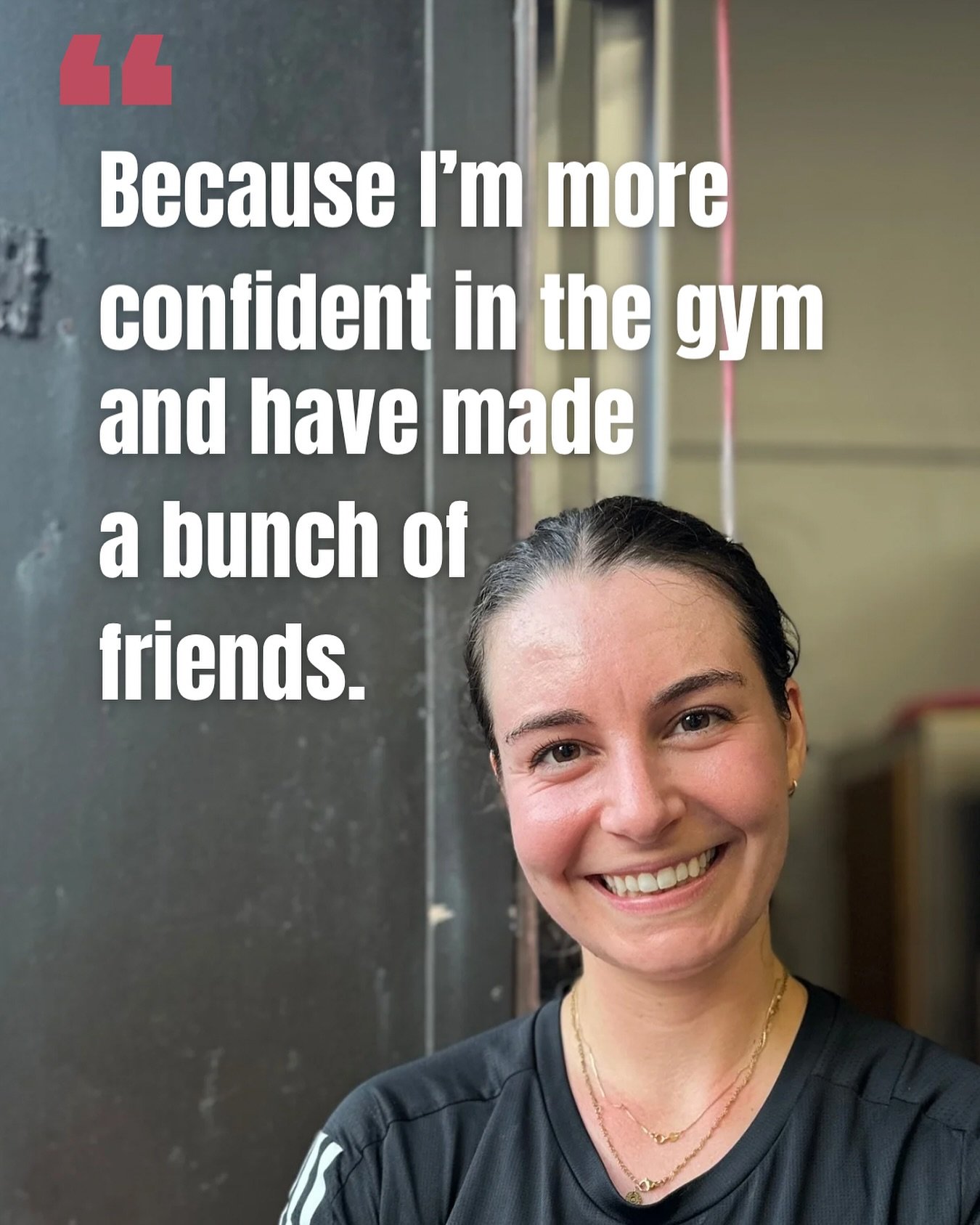 Why Monument Fitness? 

Introducing a new series where we get to know our members and why they choose to come back day after day. 

Emily, who has been a member for five months said,
&ldquo;Because I&rsquo;m more confident in the gym and have made a 
