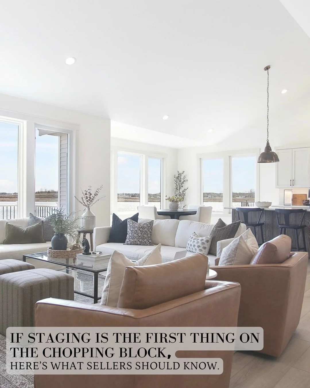 Staging is always the first thing people try to cut, but it is the one step that protects the price of a listing.

Homes that sit end up with slower showings and price drops that cost far more than staging.

Staging is not d&eacute;cor.

It is scale,