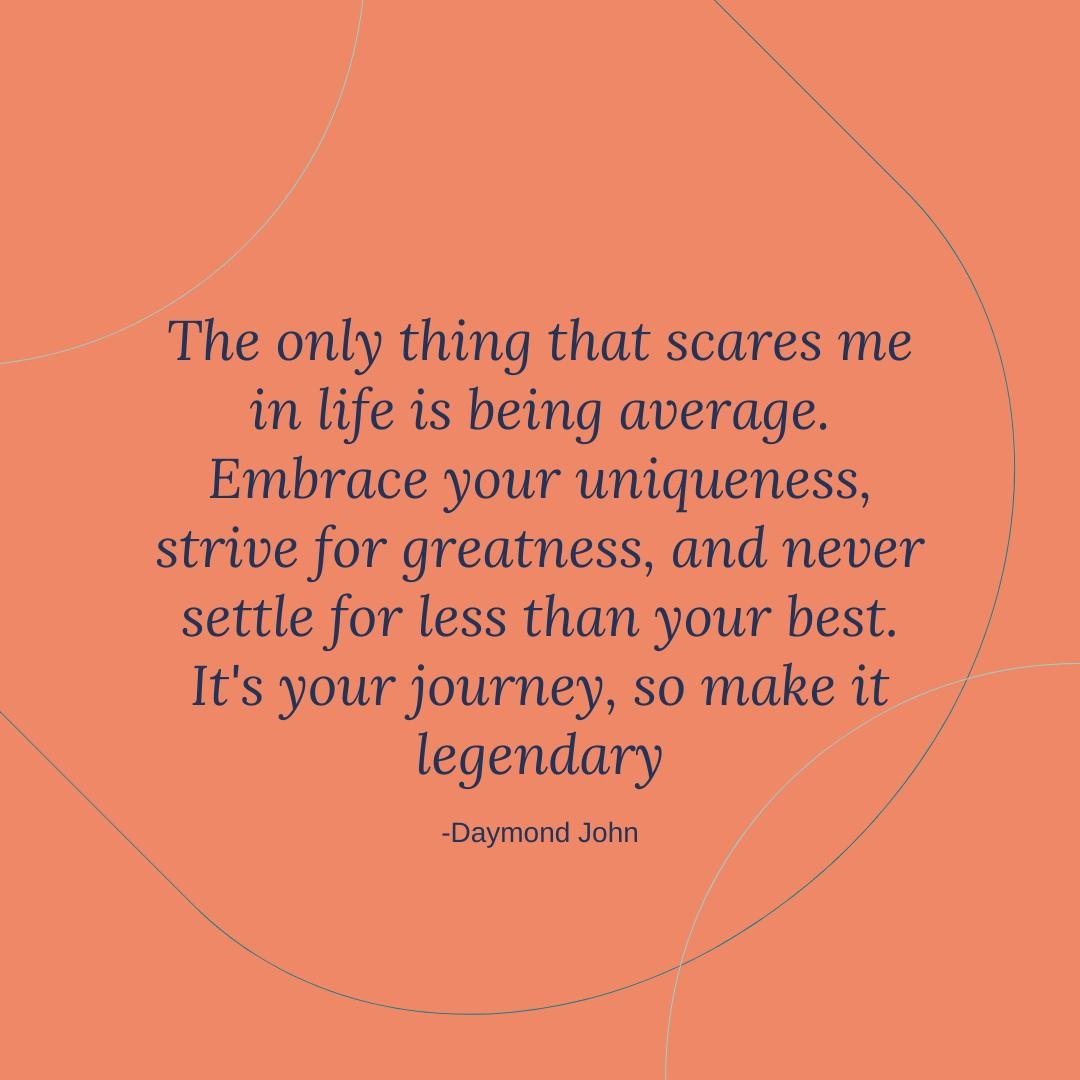 🌟 &quot;The only thing that scares me in life is being average. Embrace your uniqueness, strive for greatness, and never settle for less than your best. It's your journey, so make it legendary.&quot; 💫

Hello beautiful people, and happiest Friday t
