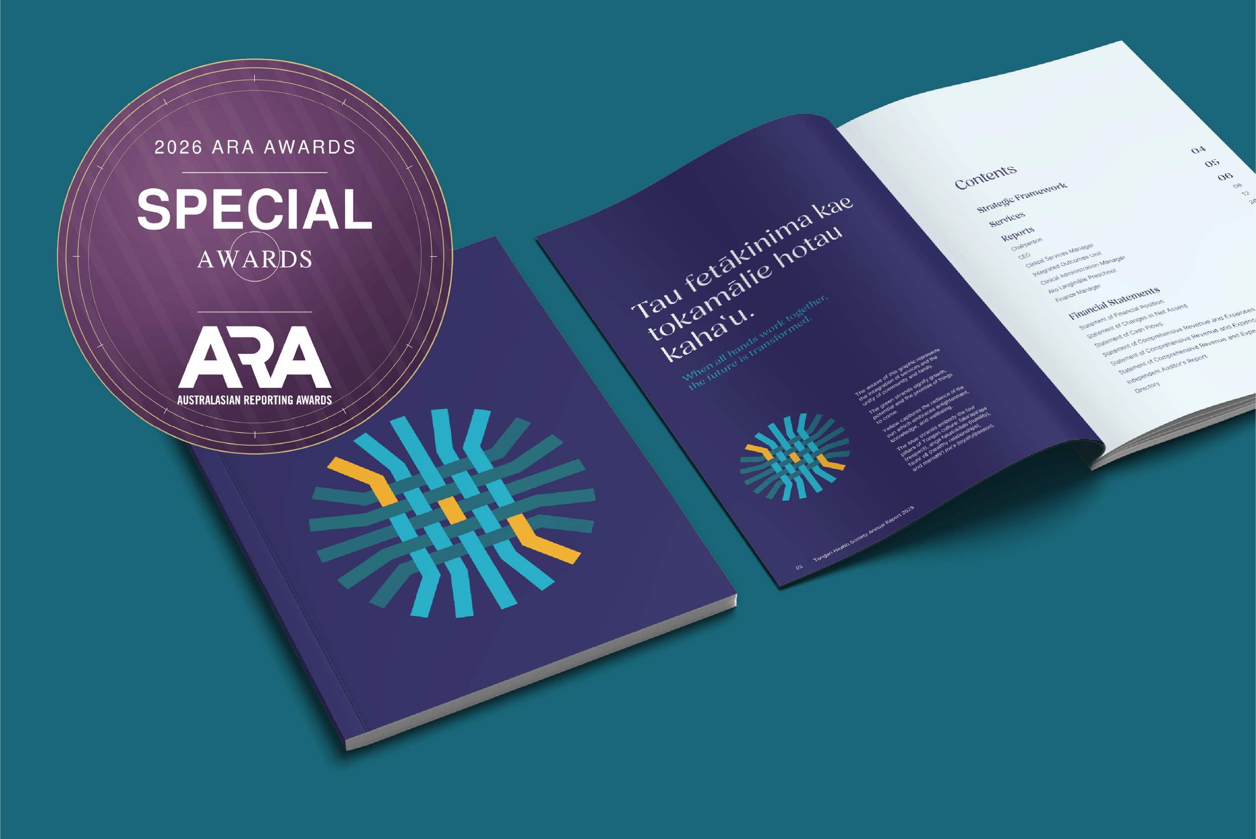 Annual Report wins at the Australasian Reporting Awards