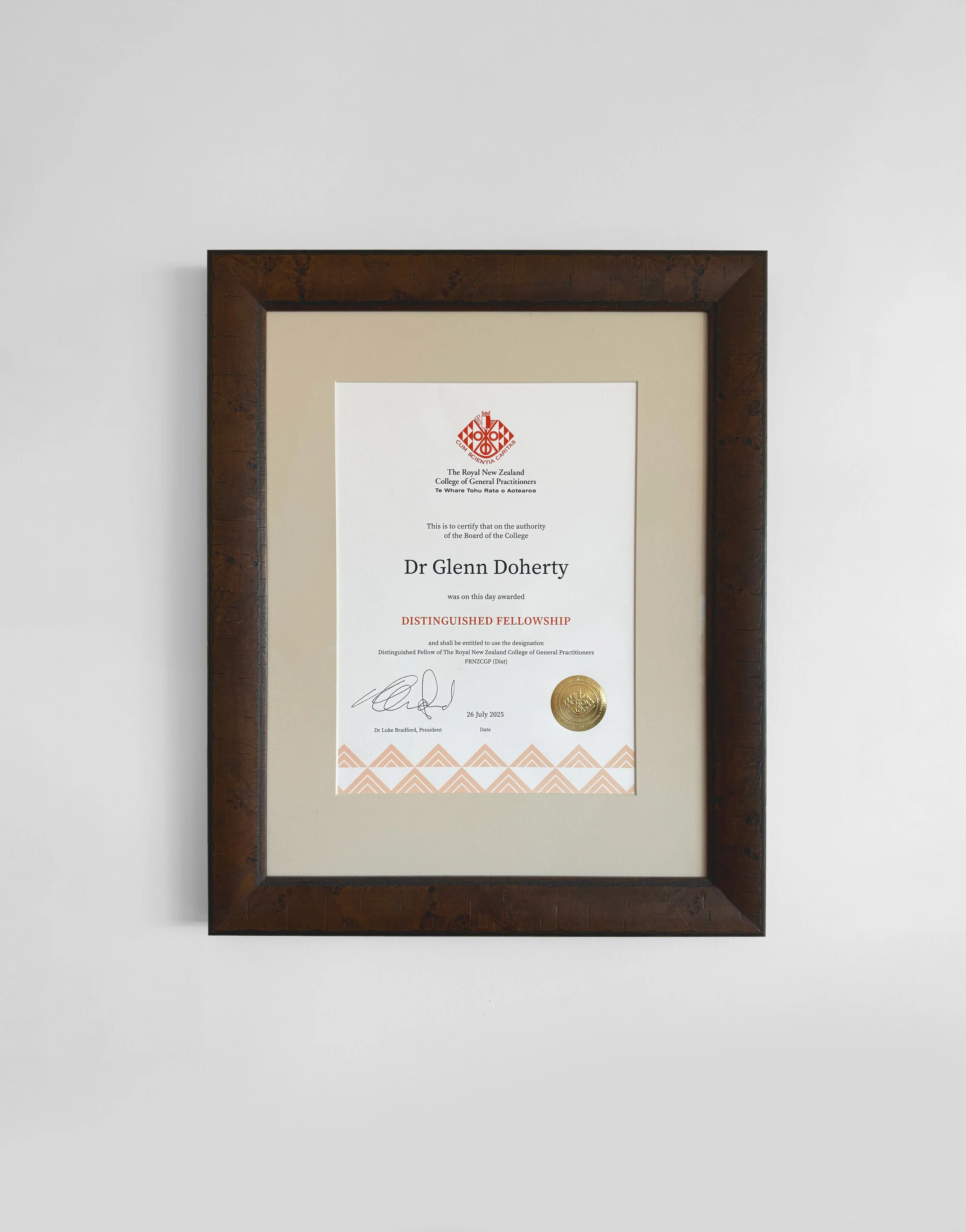Distinguished fellowship award