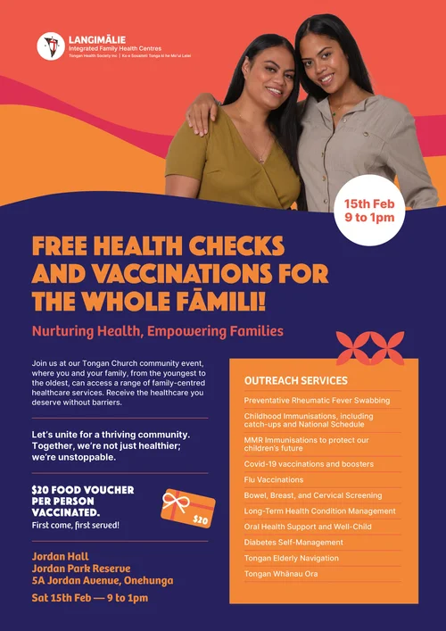 Our first Outreach event of 2025! — Tongan Health Society