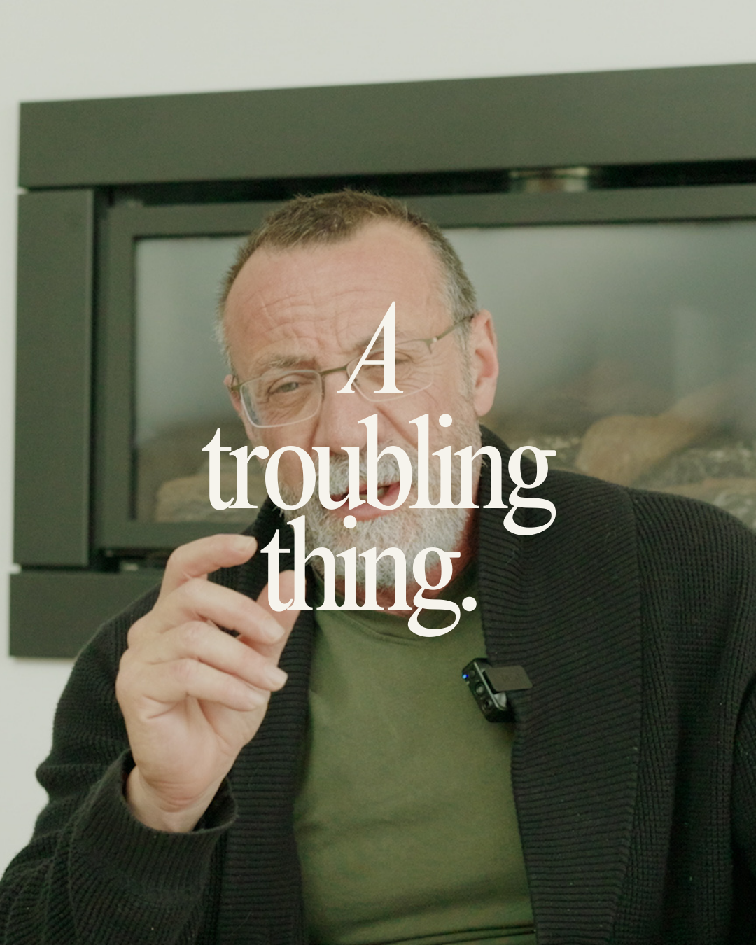 A troubling thing.