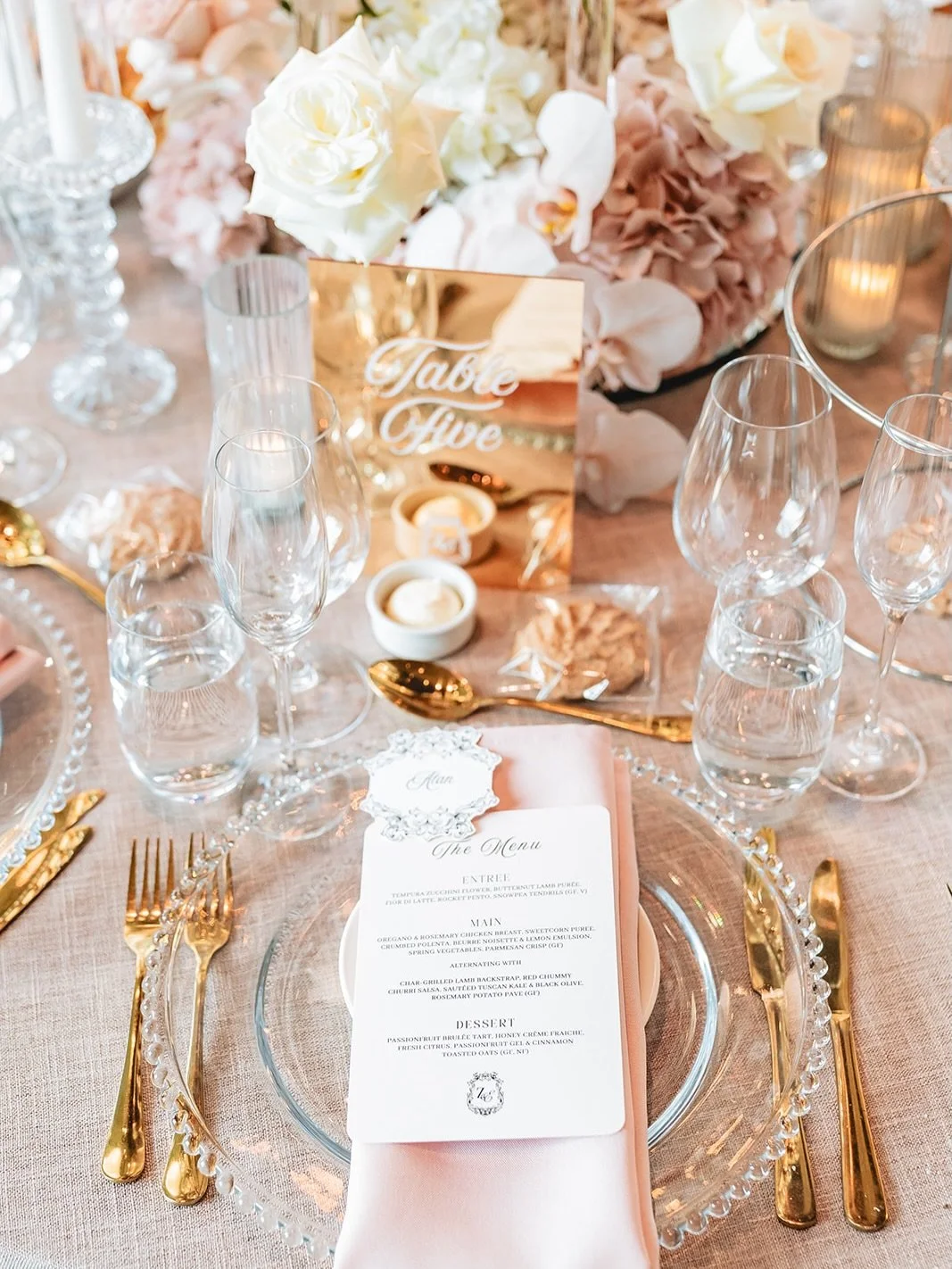 Some more details from incredible artistry of Amica at Metropolis.